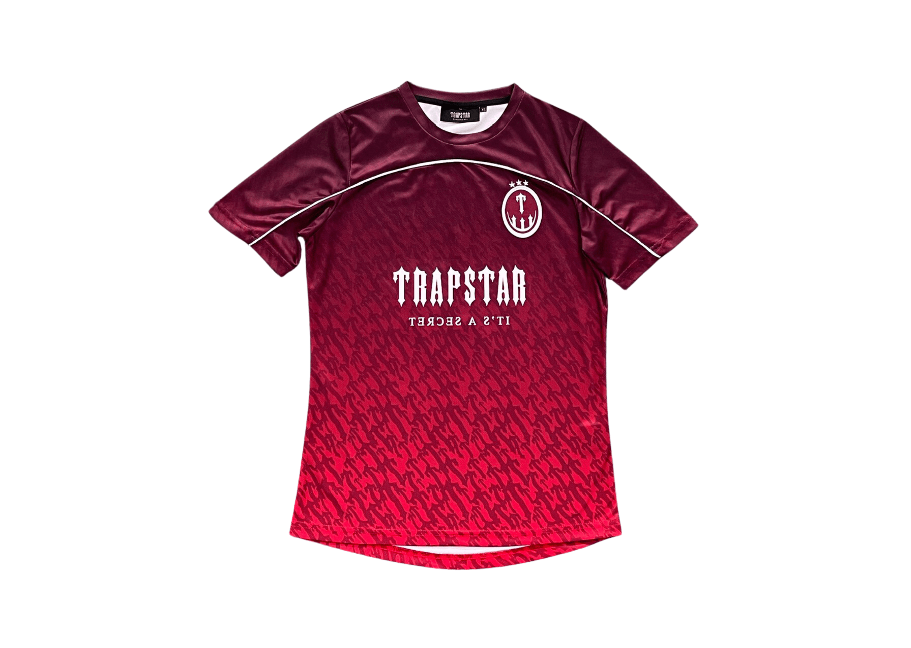 Up to 90 off - Trapstar Clothing TRAPSTAR - FOOTBALL RED T-SHIRT