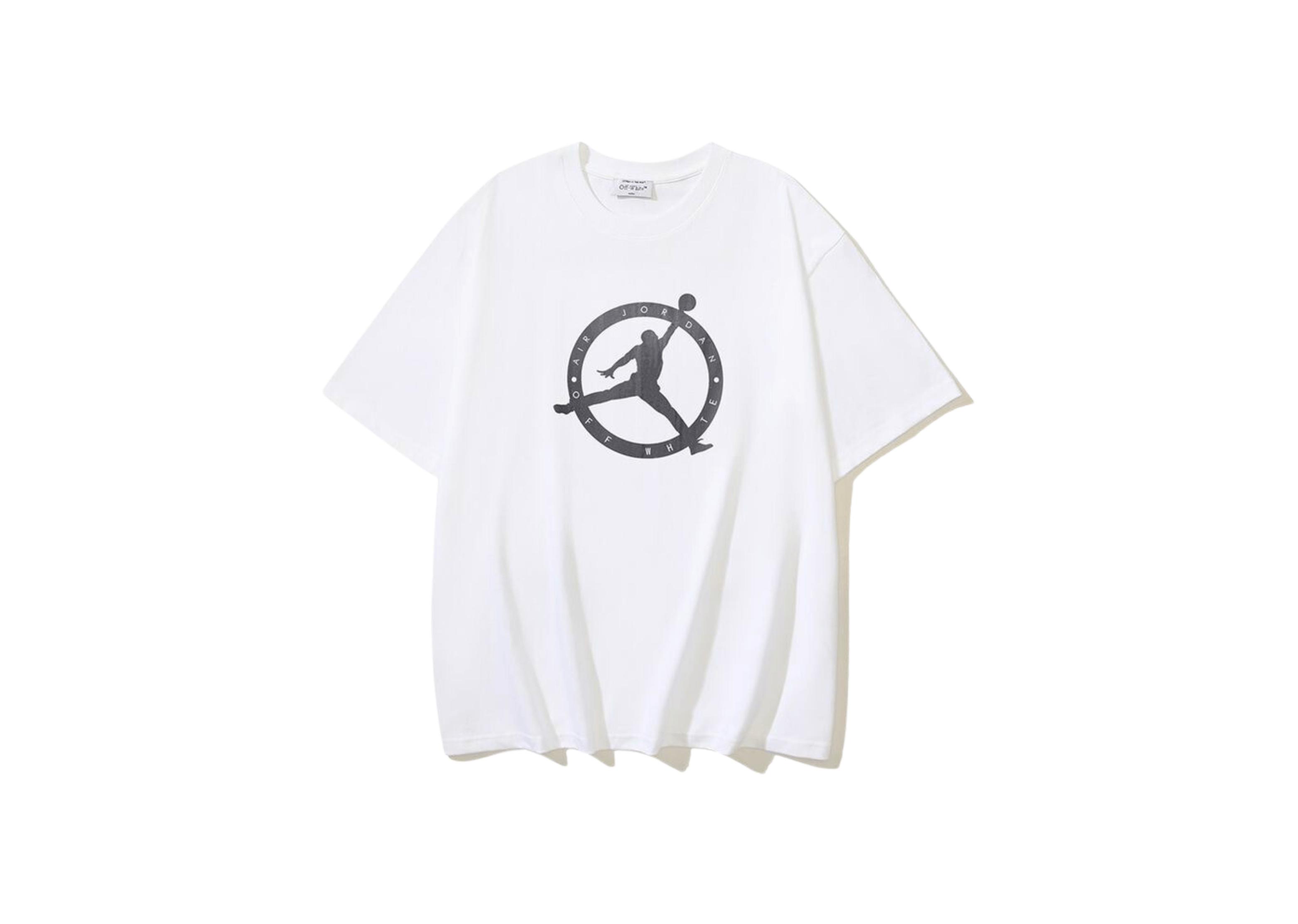 Up to 90 off - Off-White Clothing Off-White X Jordan - Printed Logo White T-Shirt