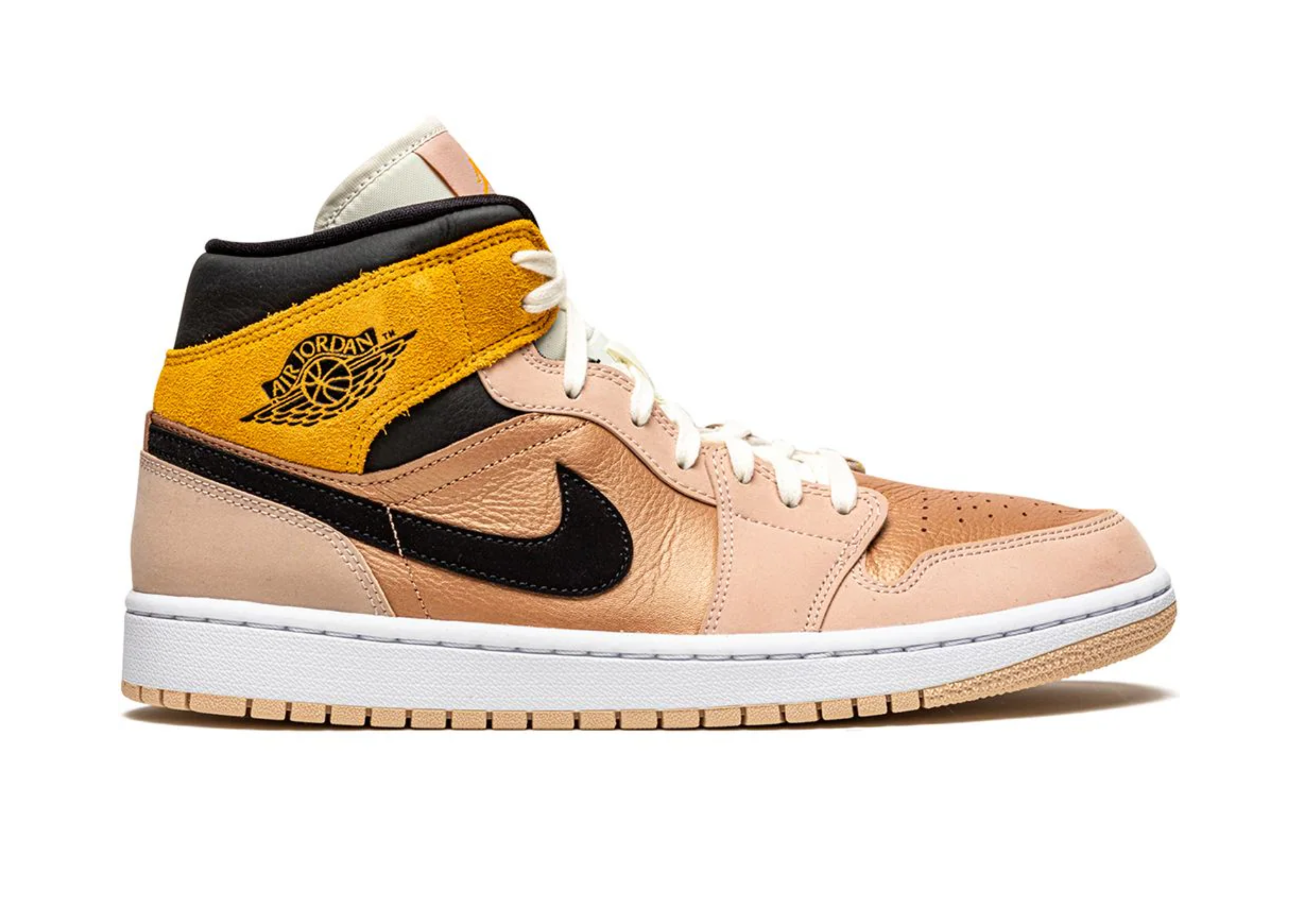 Air Jordan 1 Mid SE -deeltjes Beige