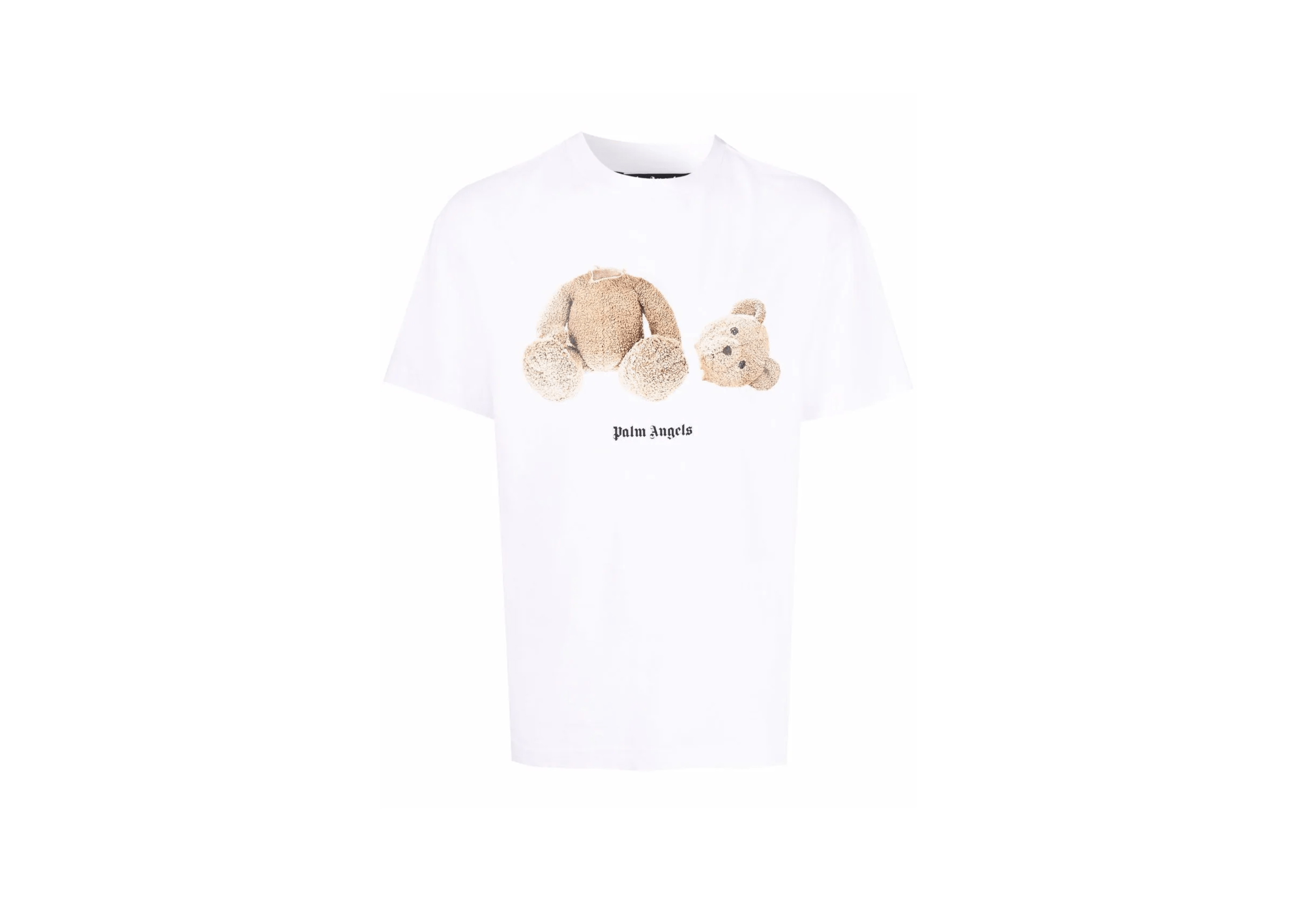 Up to 90 off - Palm Angels Clothing Palm Angels - 'Teddy Bear' White T-Shirt