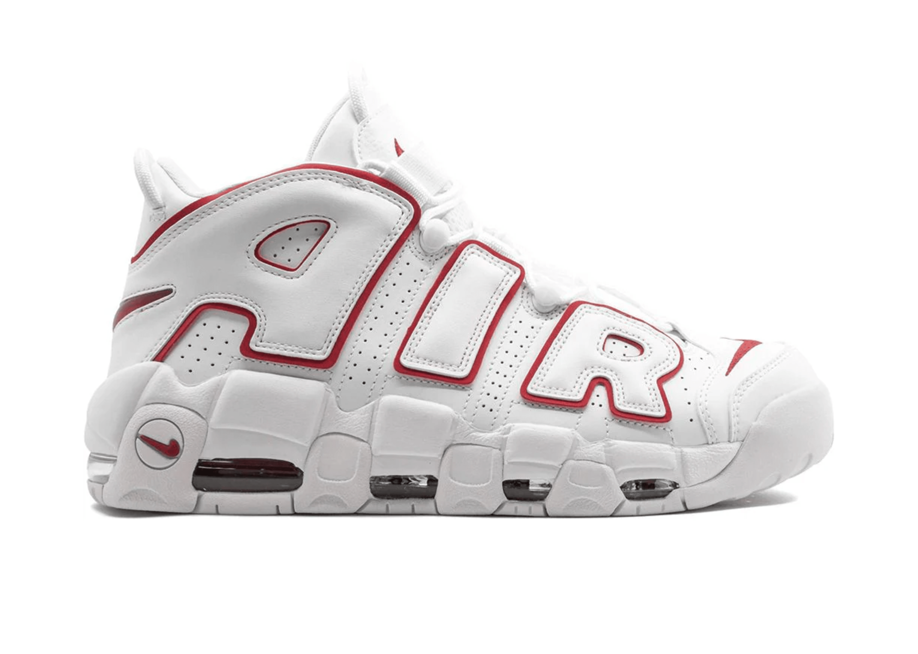 Up to 90 off - Nike Sneakers Nike Air More Uptempo White Varsity Red