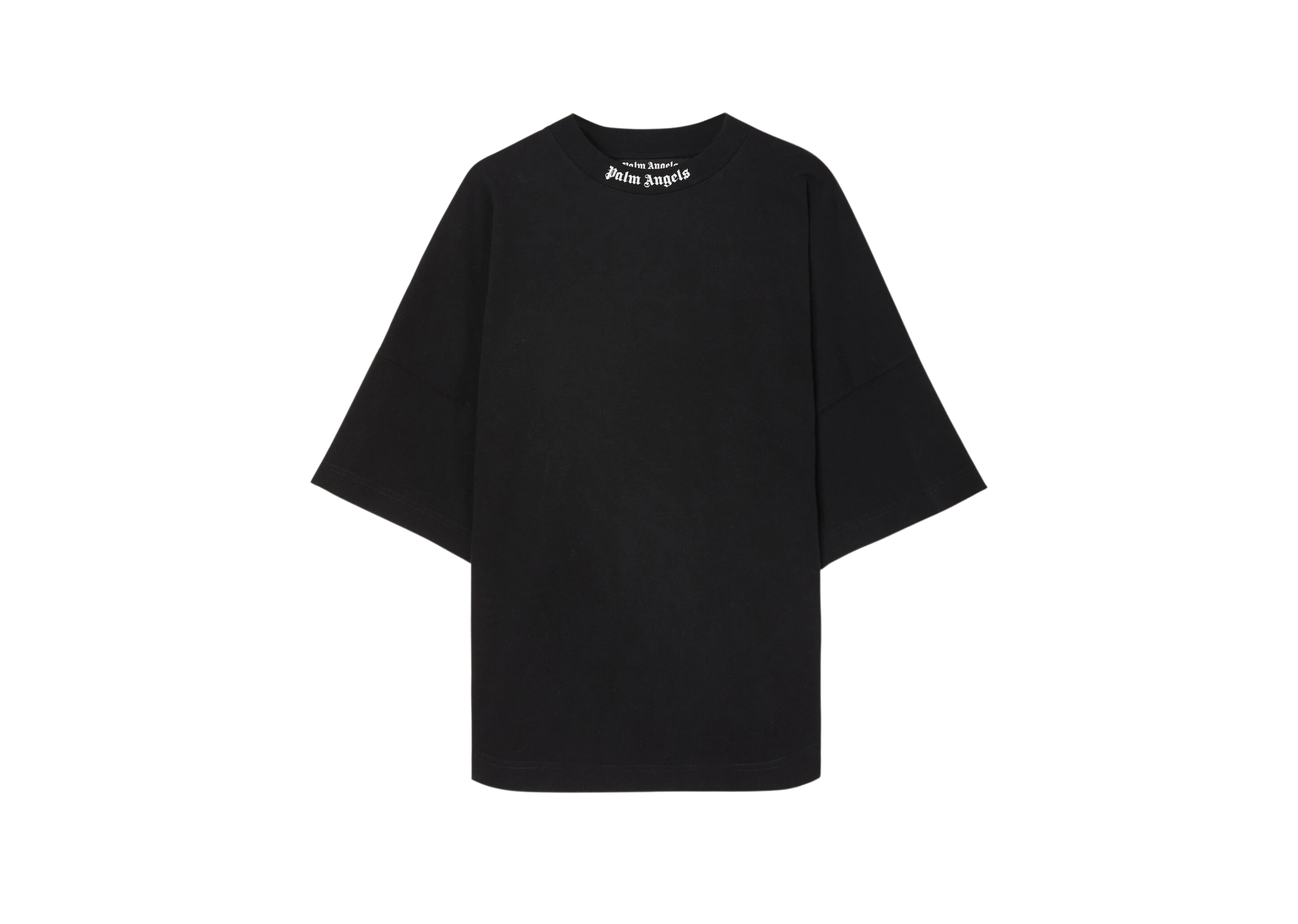 Up to 90 off - Palm Angels Clothing Palm Angels - Oversized Black T-Shirt