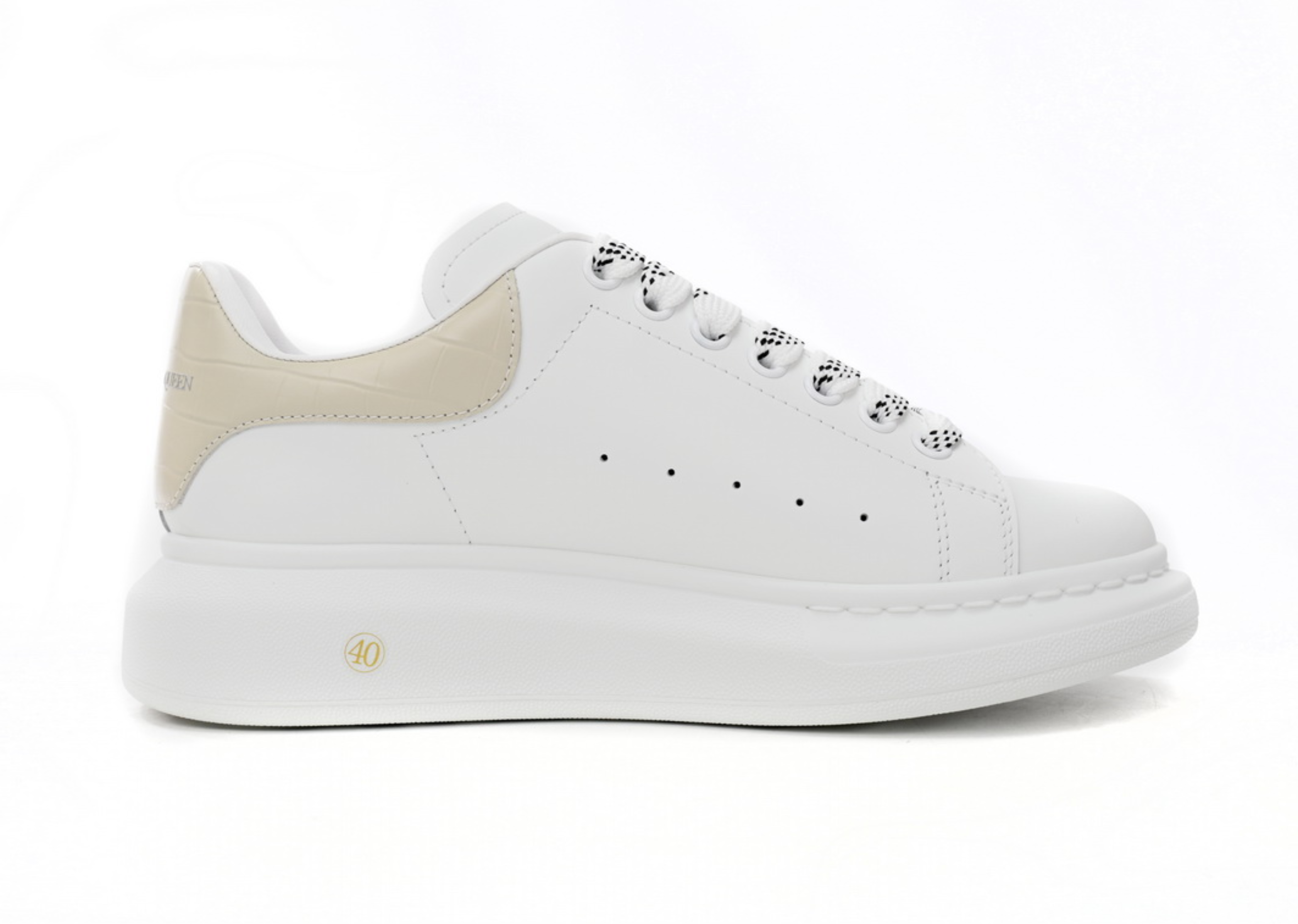 Alexander McQueen Match de pierre de sneaker surdimensionnée