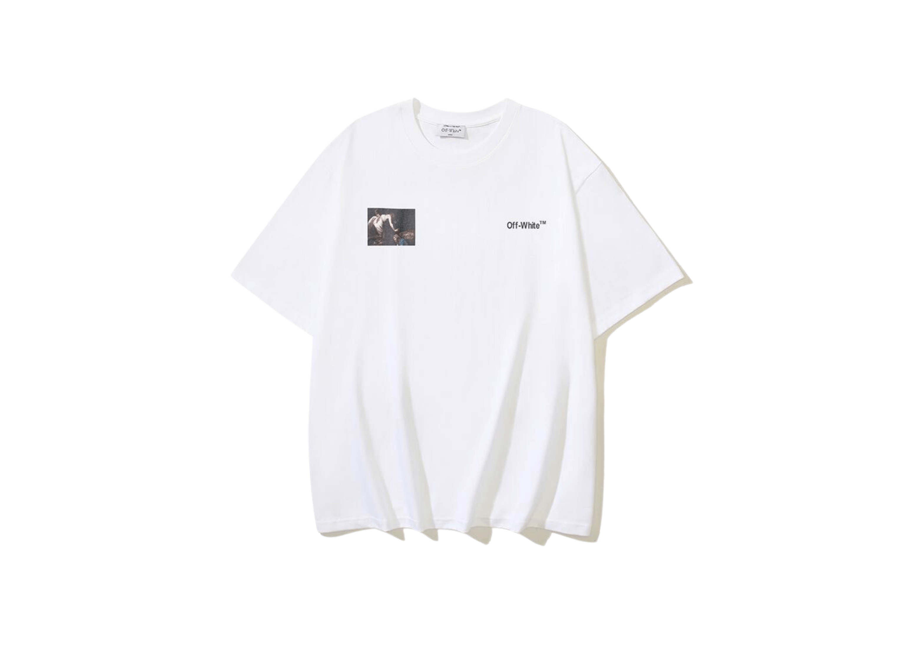 Up to 90 off - Off-White Clothing Off-White - Printed Logo White T-Shirt