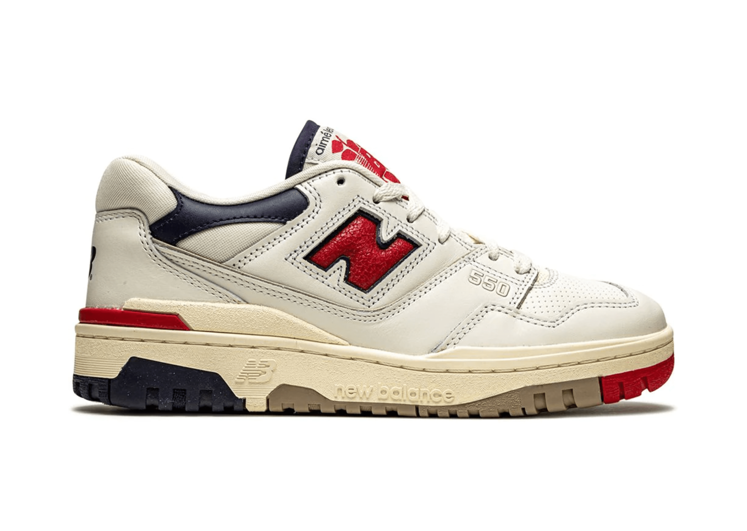 Up to 90 off - New Balance Sneakers New Balance 550 X Aimé Leon Dore White Navy Red