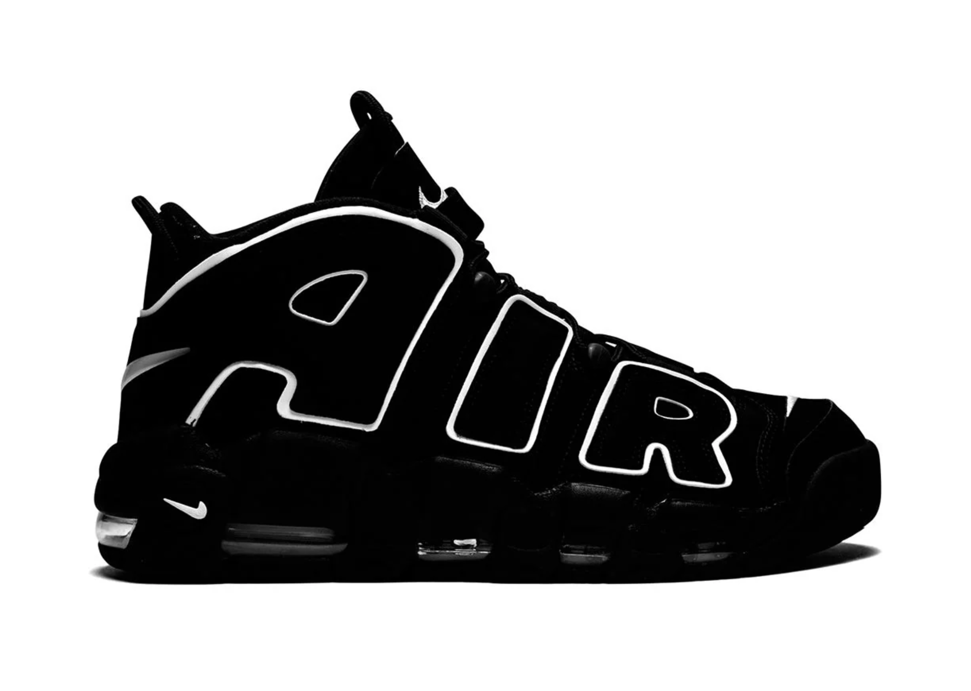 Up to 90 off - Nike Sneakers Nike Air More Uptempo Black White 2016 Release