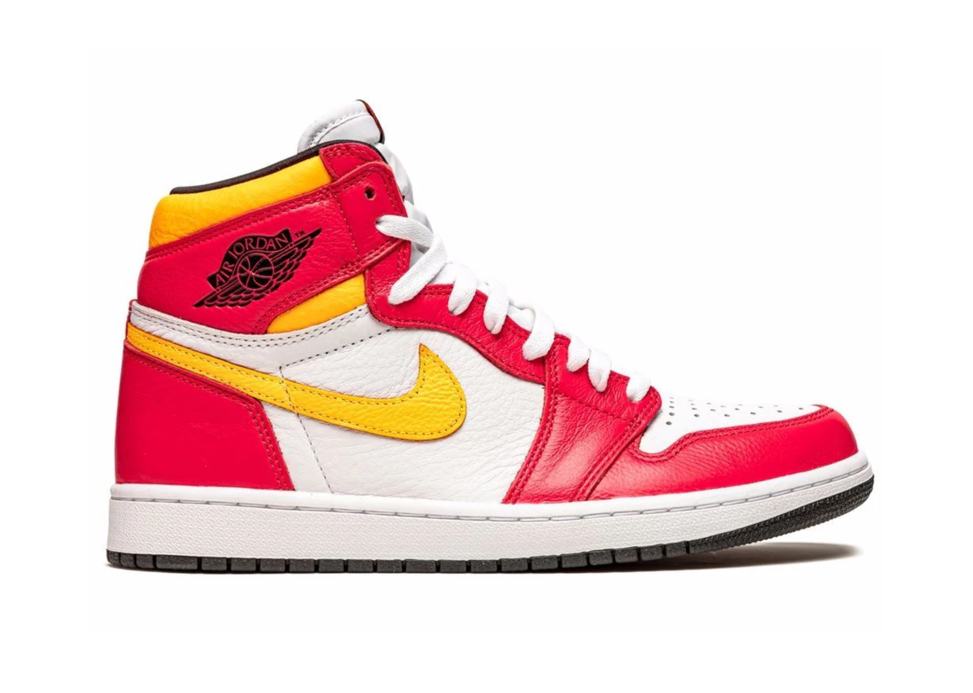 Jordan 1 rosso fusione alta luce rossa