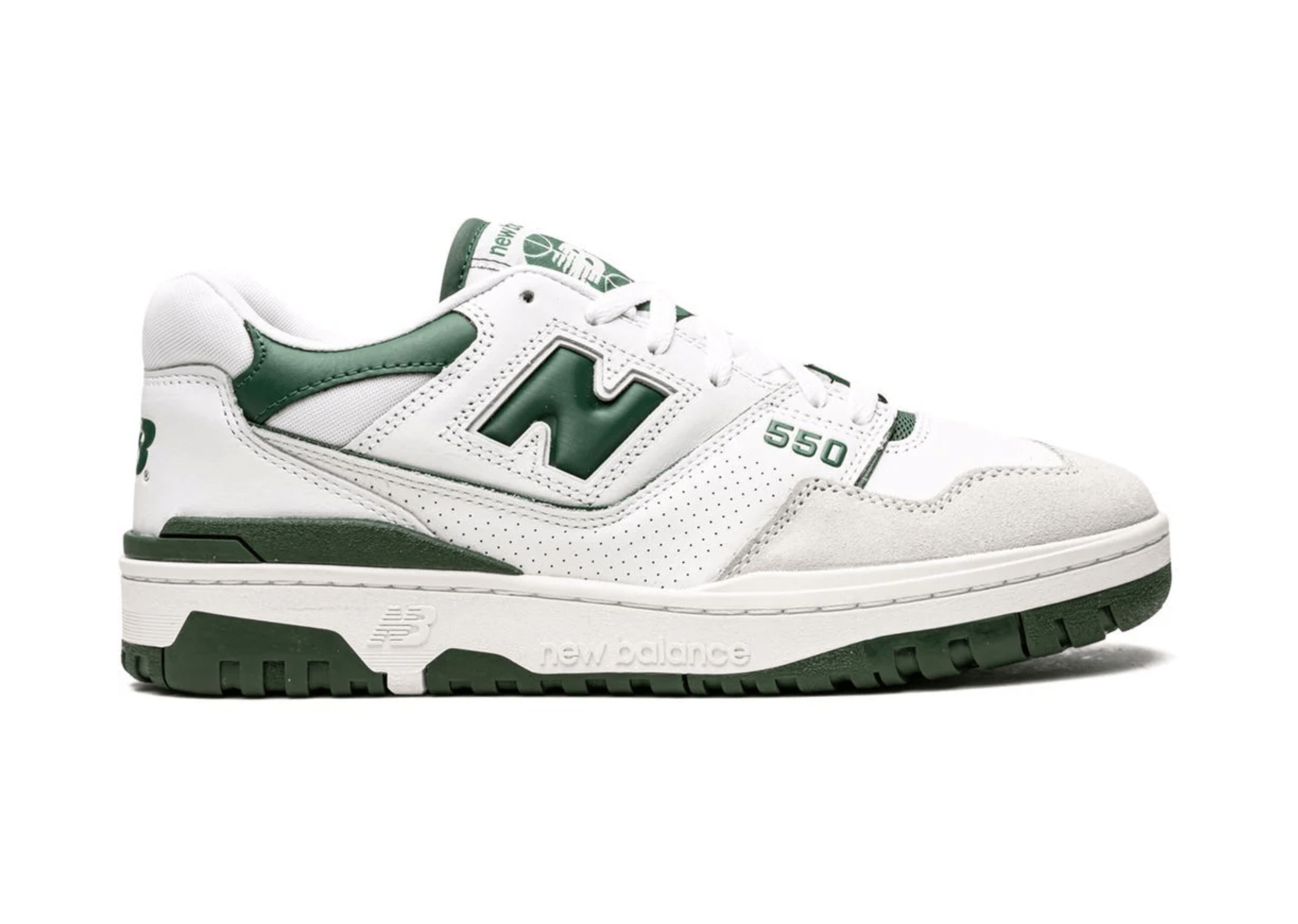 Up to 90 off - New Balance Sneakers New Balance 550 White Forest Green