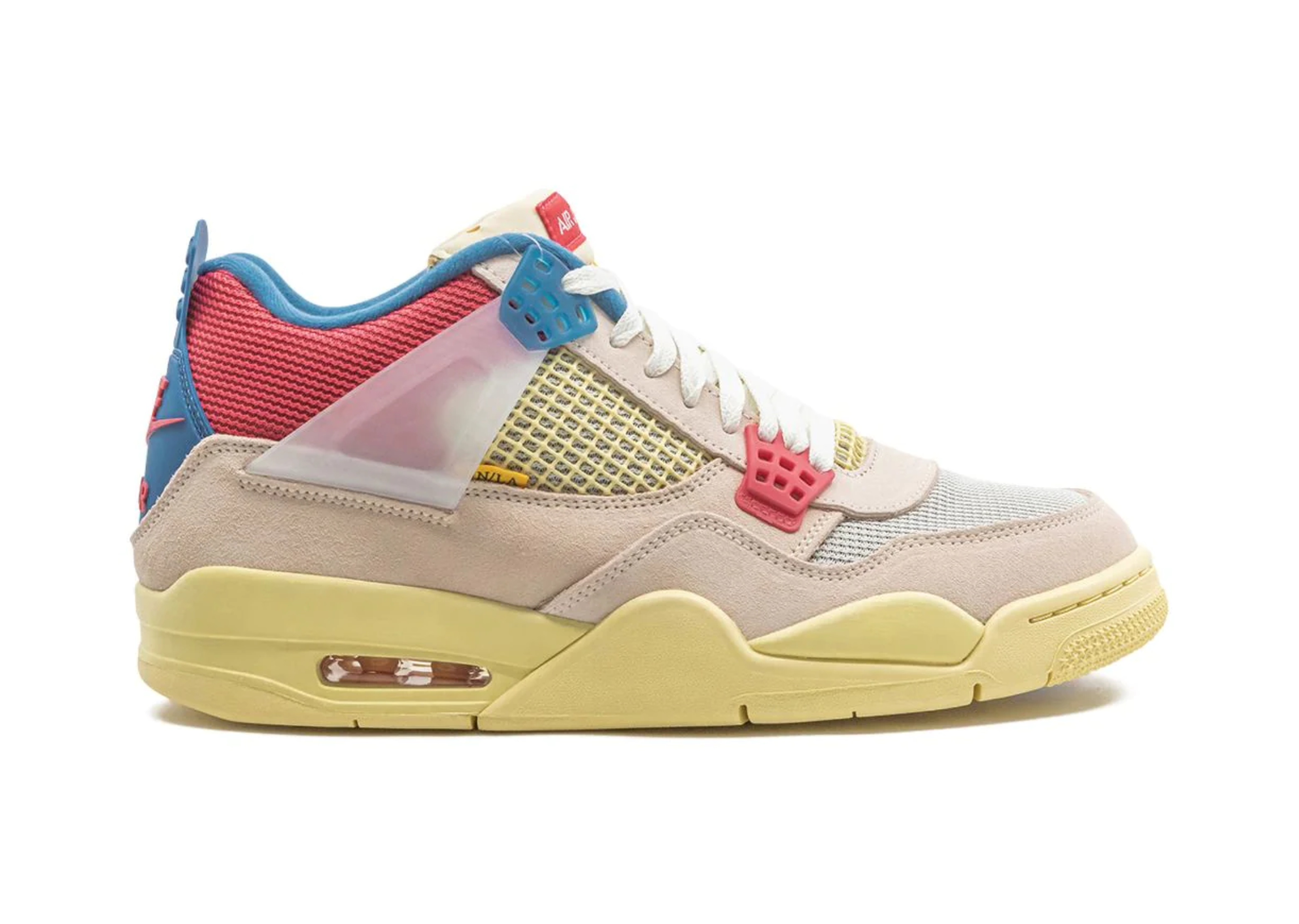 „Air Jordan 4 X Union La Guava“ ledas