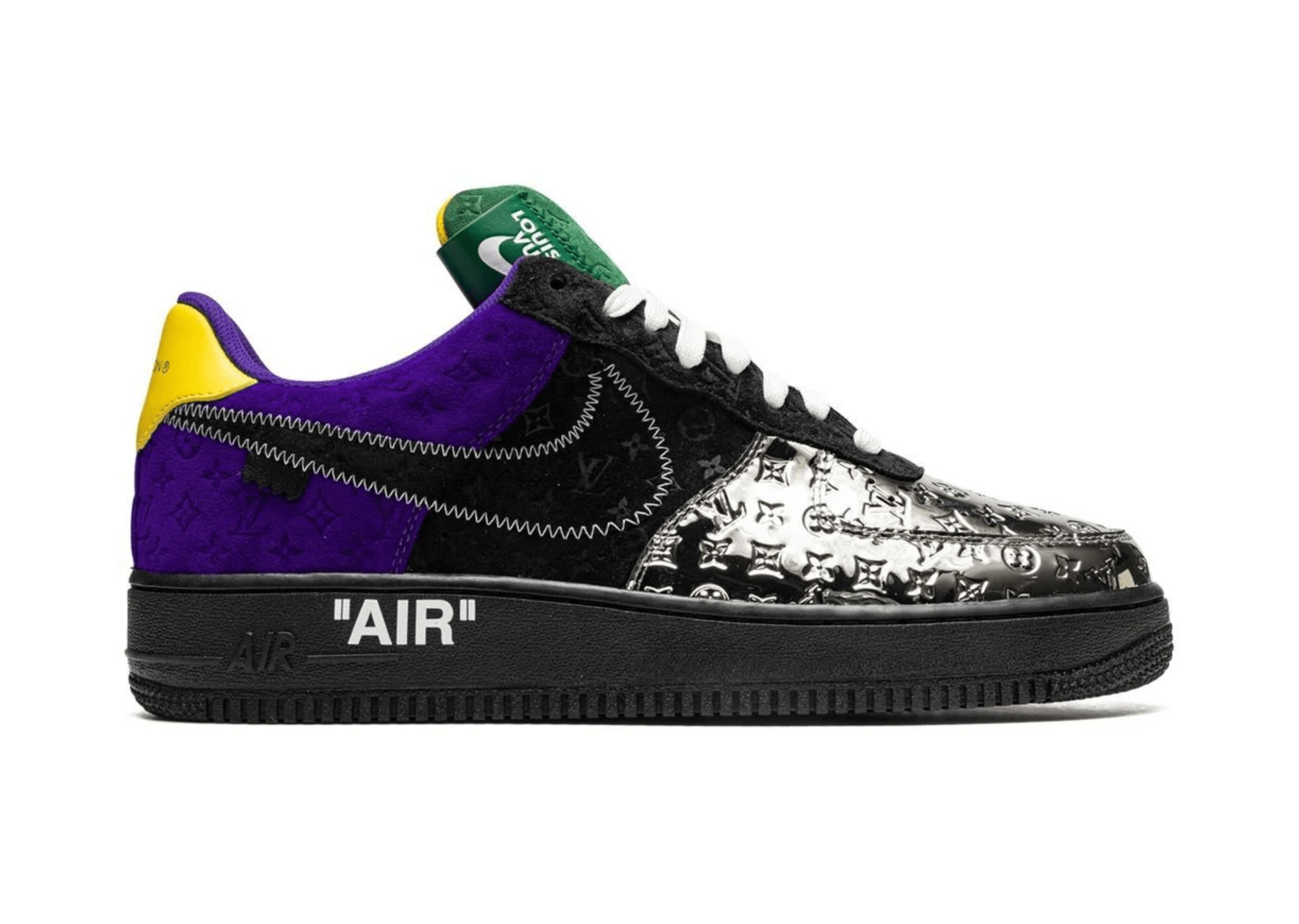 Up to 90 off - Nike Sneakers Nike Air Force 1 X Louis Vuitton Purple Dusk Metallic Silver