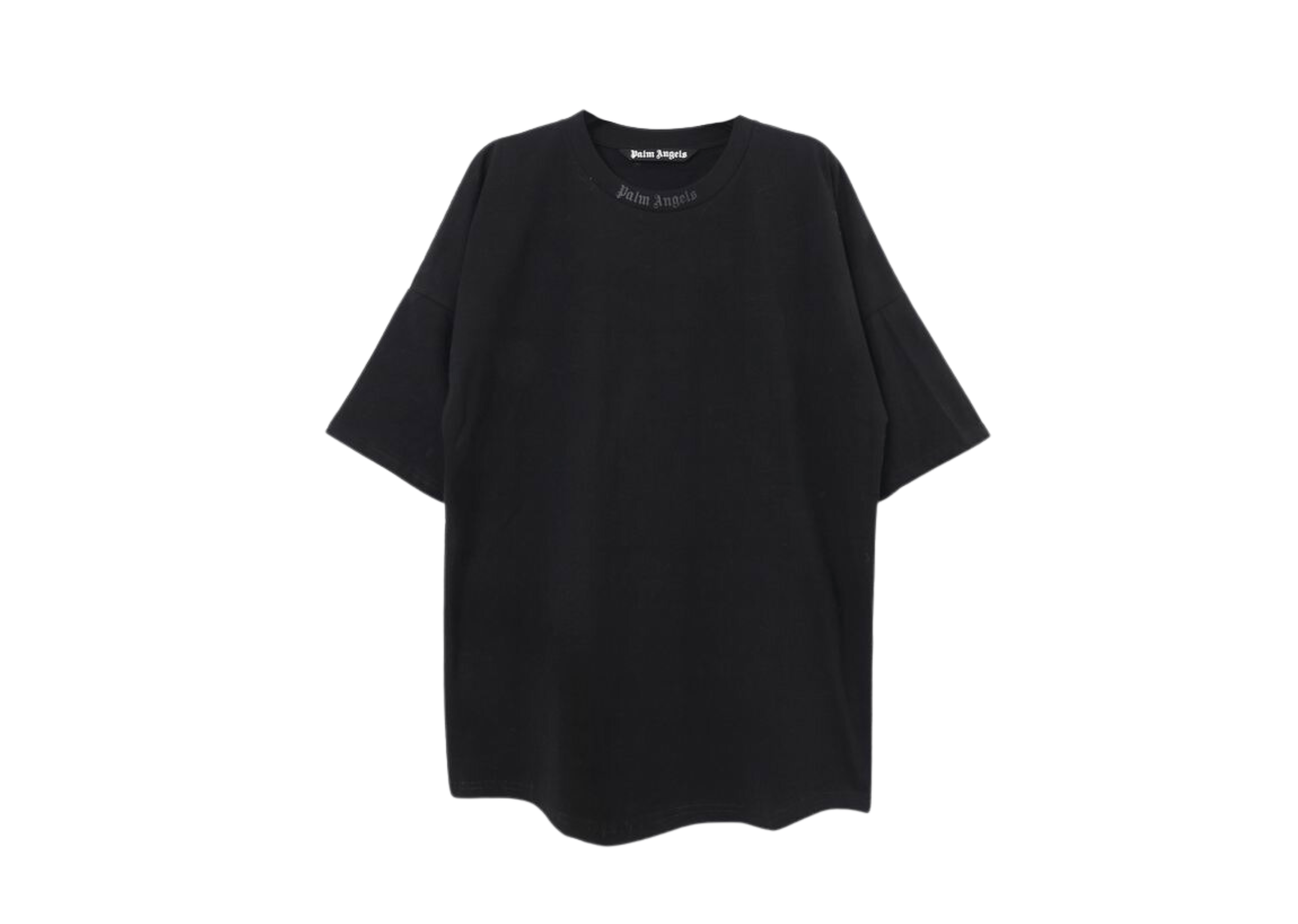 Up to 90 off - Palm Angels Clothing Palm Angels - Oversized All Black T-Shirt