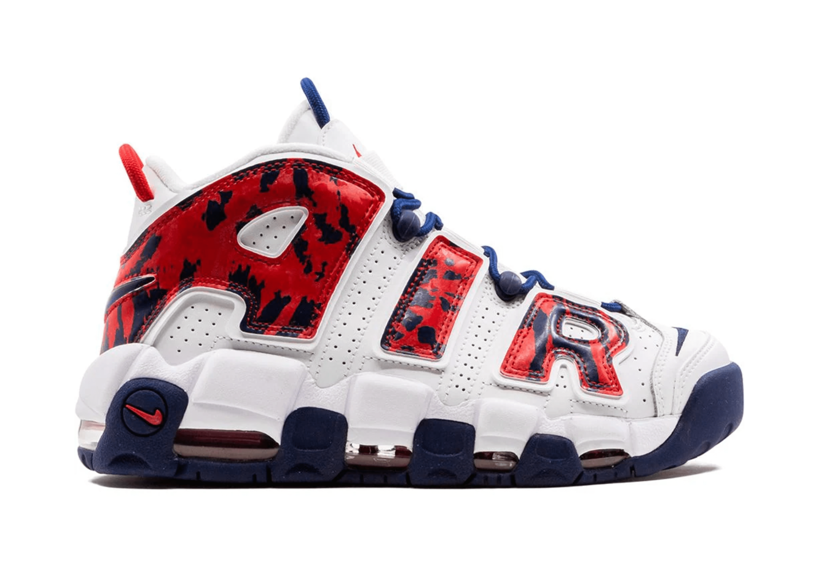 Up to 90 off - Nike Sneakers Nike Air More Uptempo Red Navy