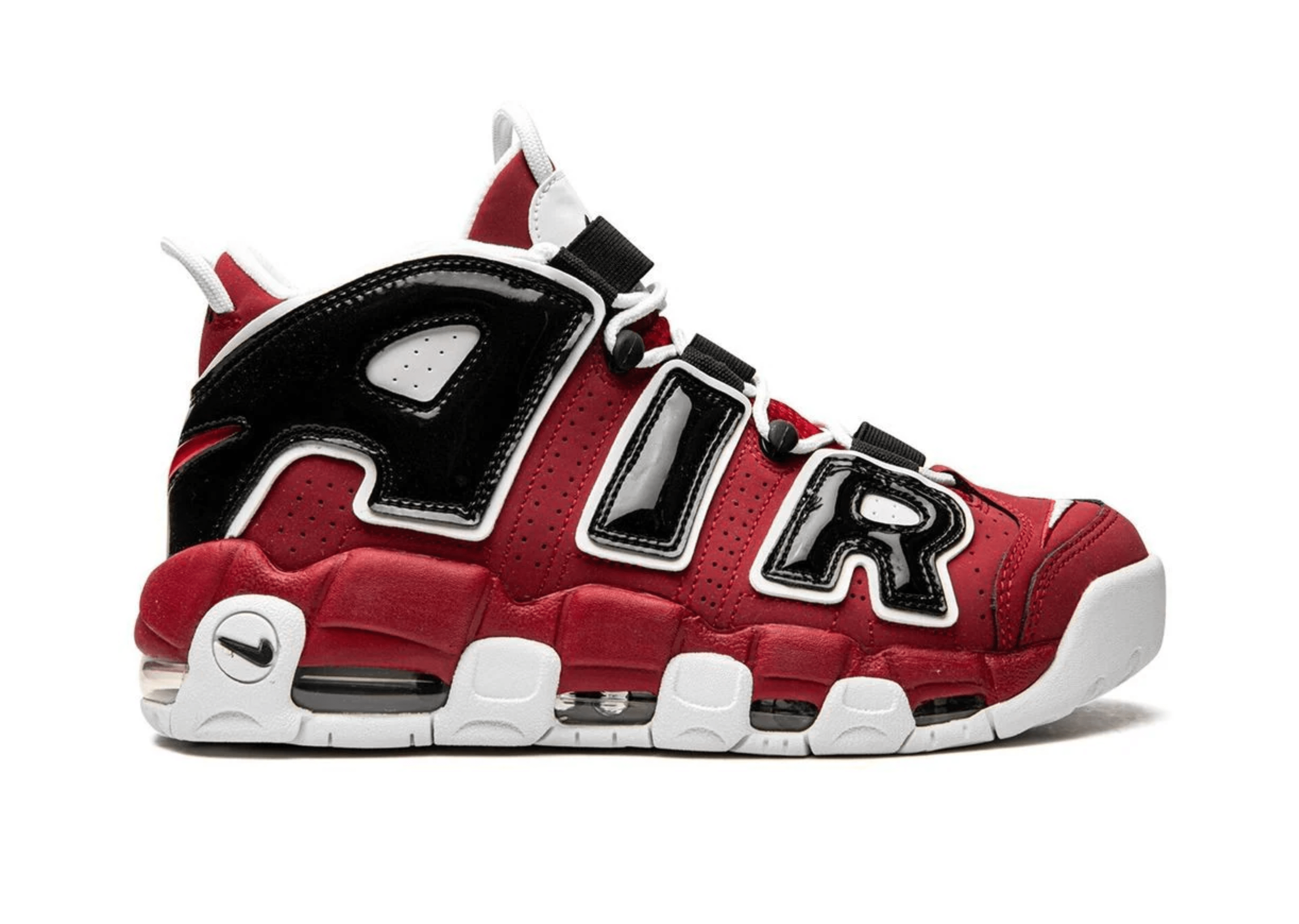 Up to 90 off - Nike Sneakers Nike Air More Uptempo Bulls Black Red