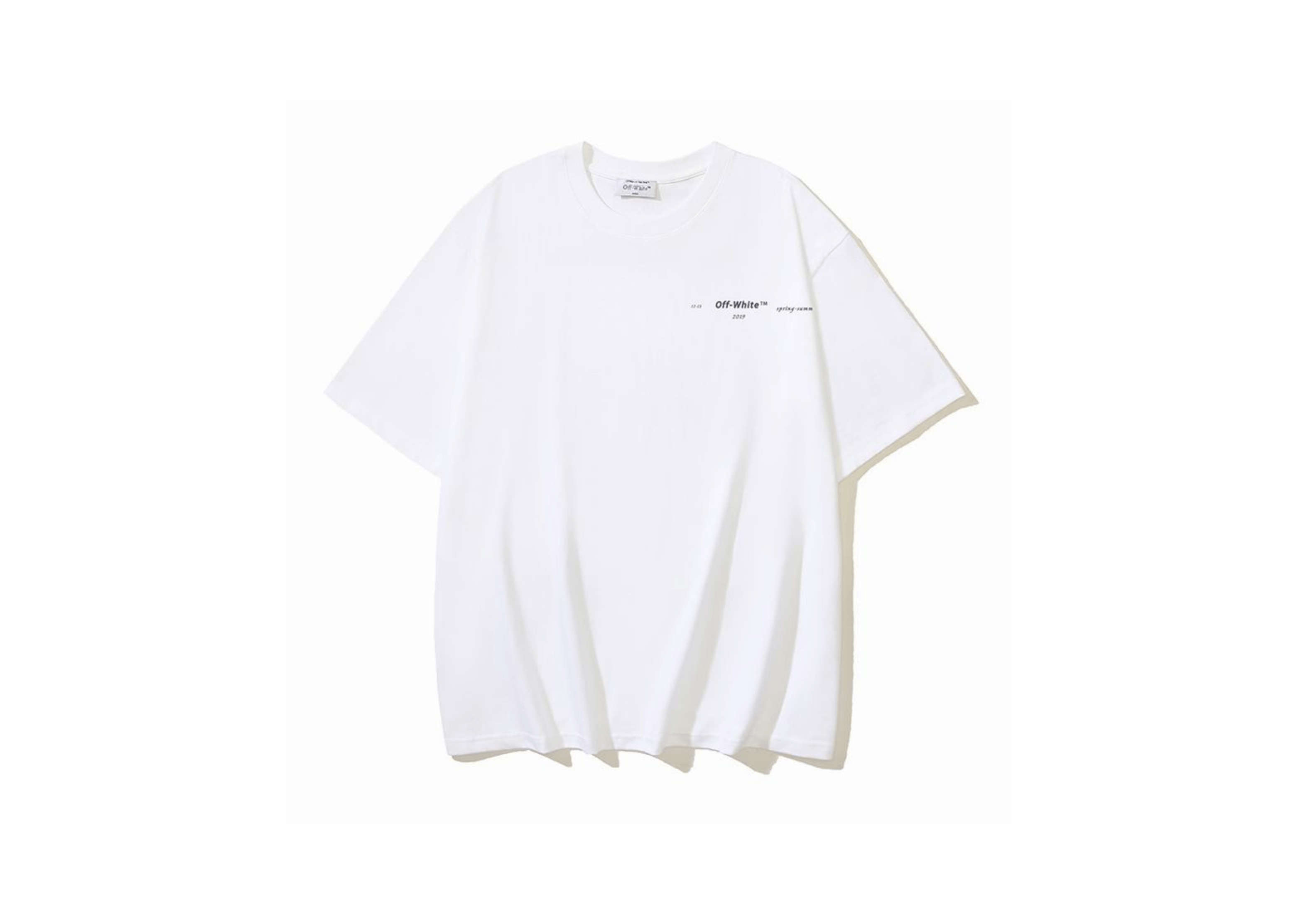 Up to 90 off - Off-White Clothing Off-White - Printed Art Paint White T-Shirt