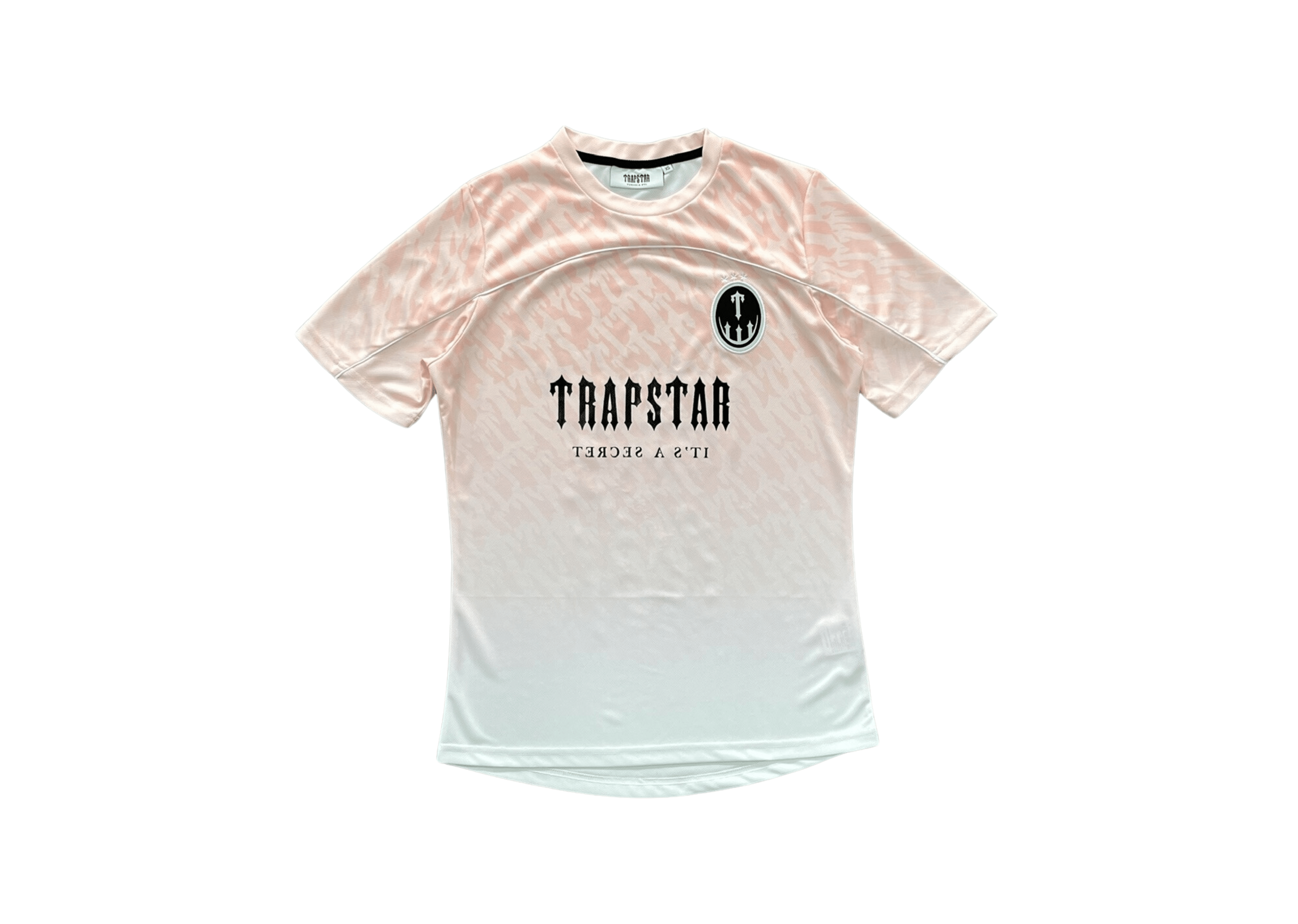 Up to 90 off - Trapstar Clothing Trapstar - Football Dusty Pink T-Shirt