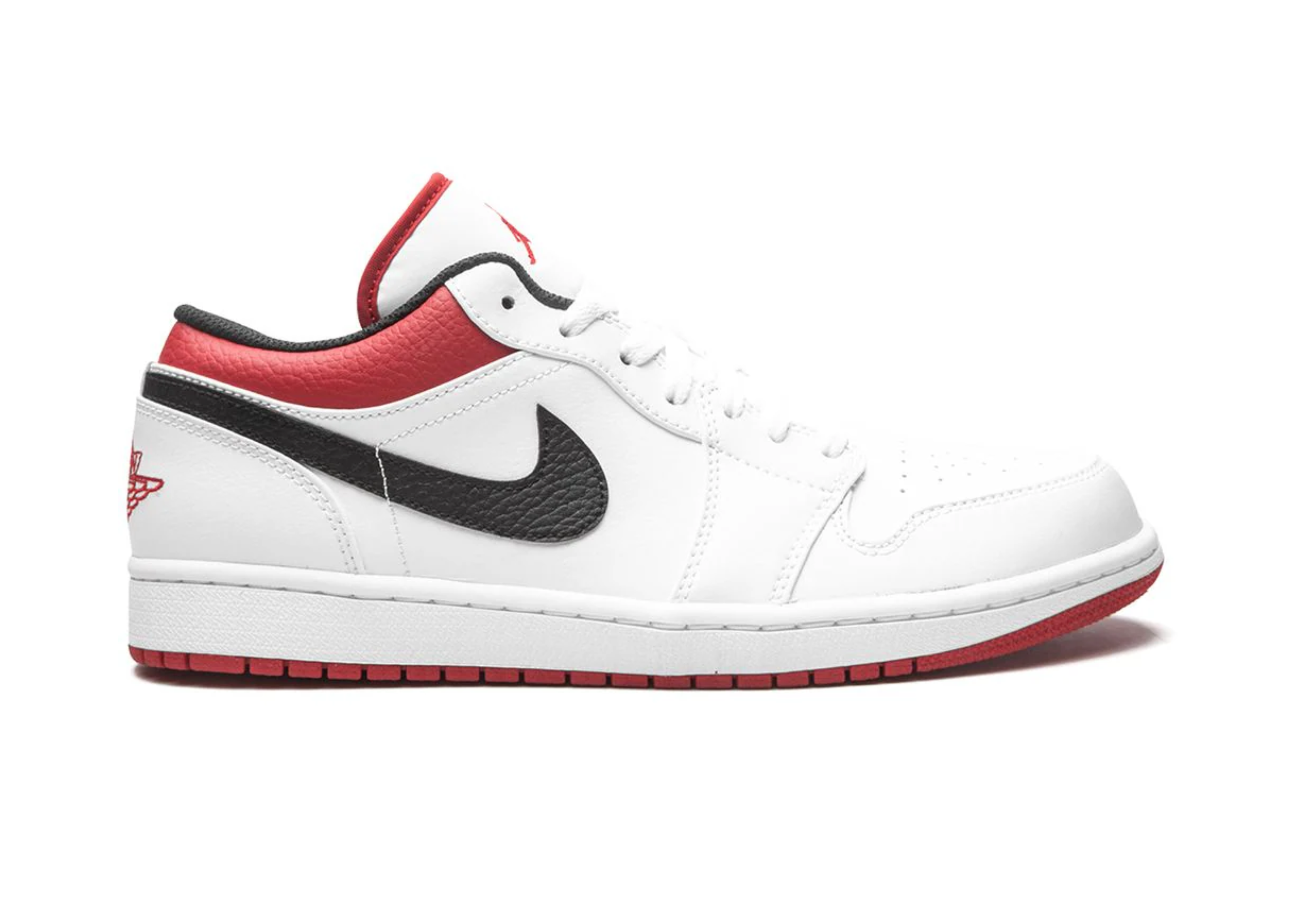 Air Jordan 1 Gym blanc bas rouge