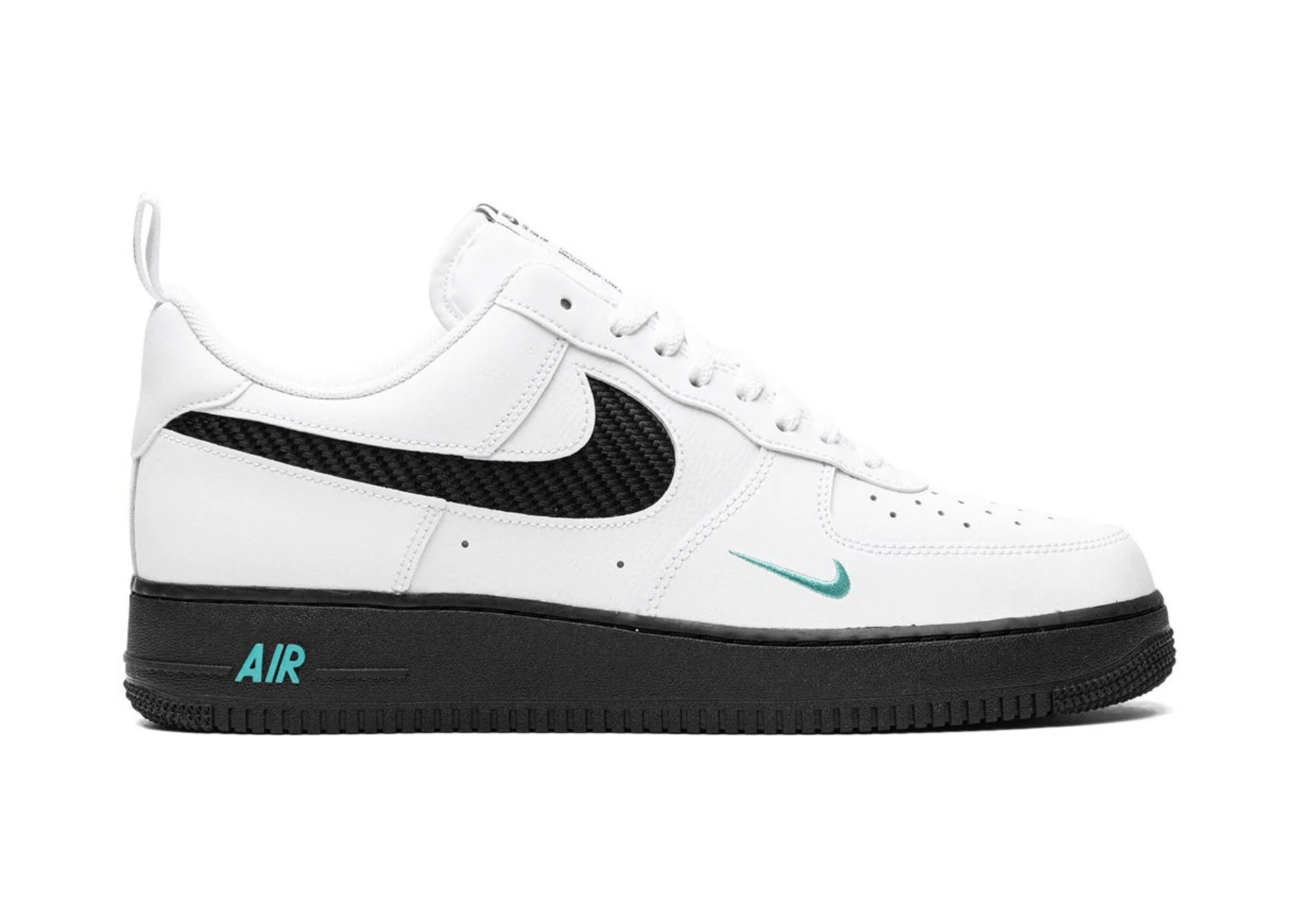 Up to 90 off - Nike Sneakers Nike Air Force 1 Low White Black Teal