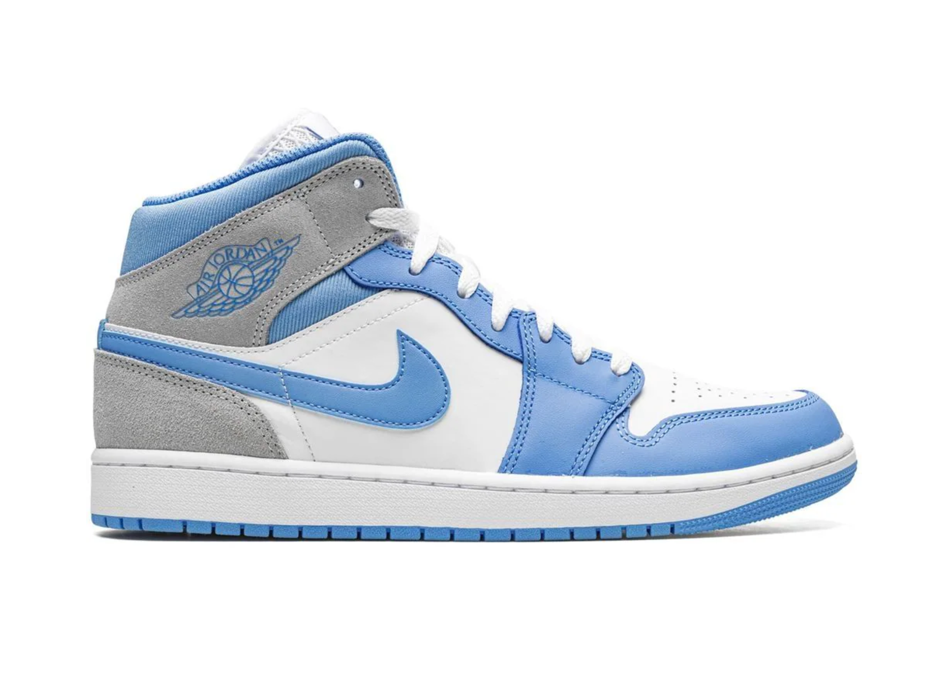 Air Jordan 1 Mid University Blue Grey