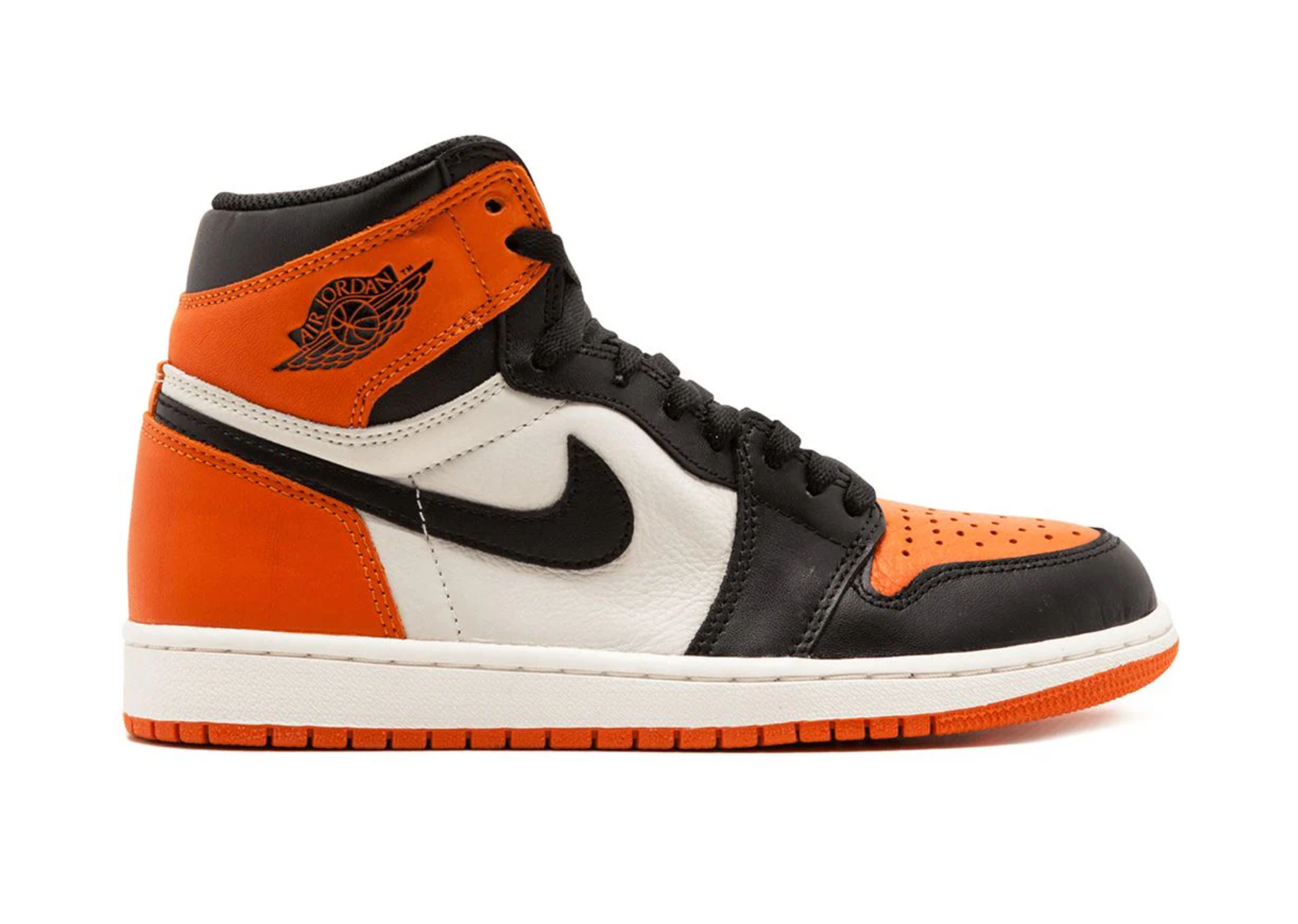 Jordan 1 Hög krossad backboard