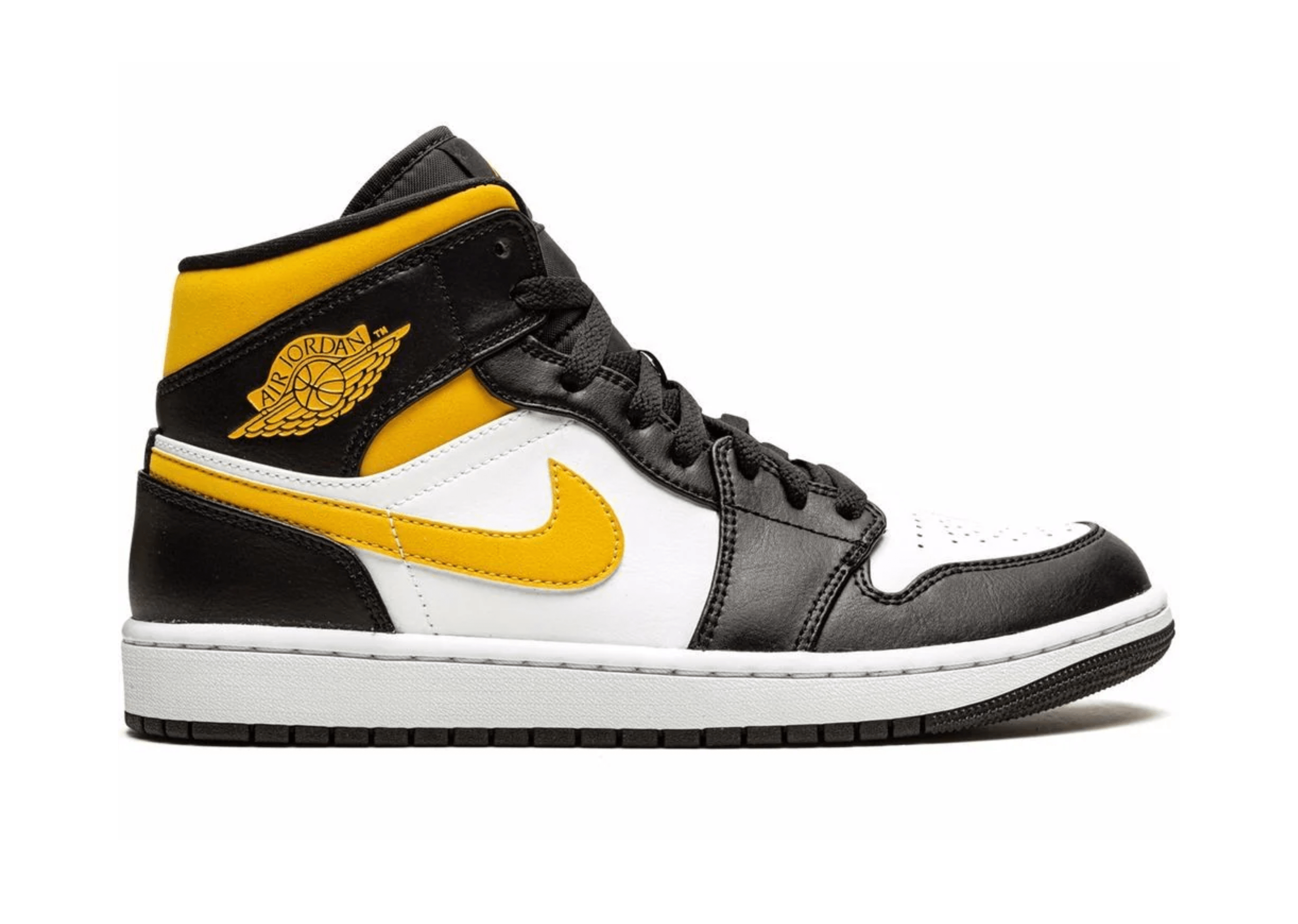 Up to 90 off - Nike Sneakers Jordan 1 Mid White Black Pollen