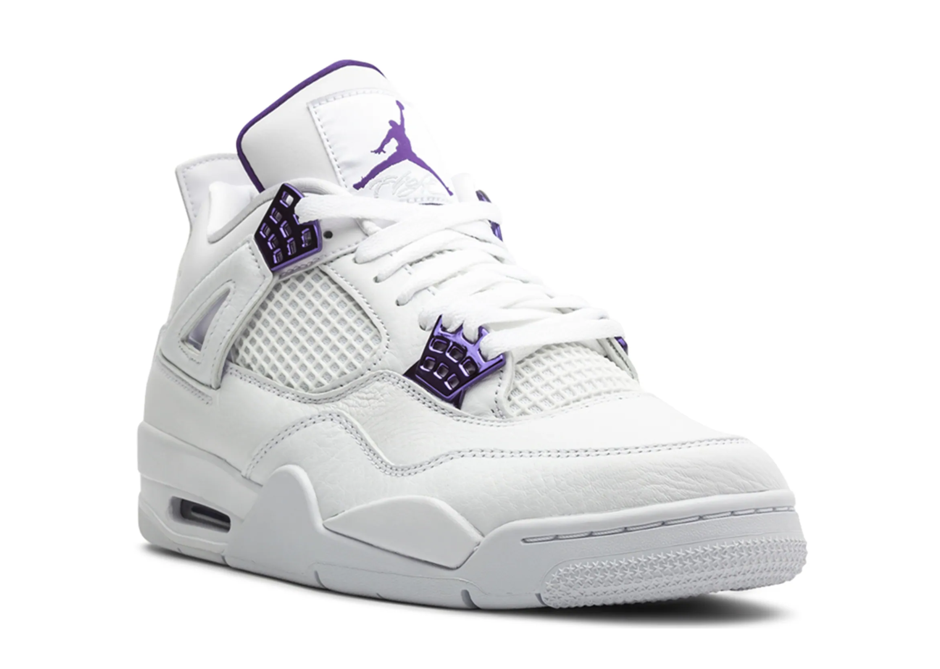 Air Jordan 4 Metallisk lilla