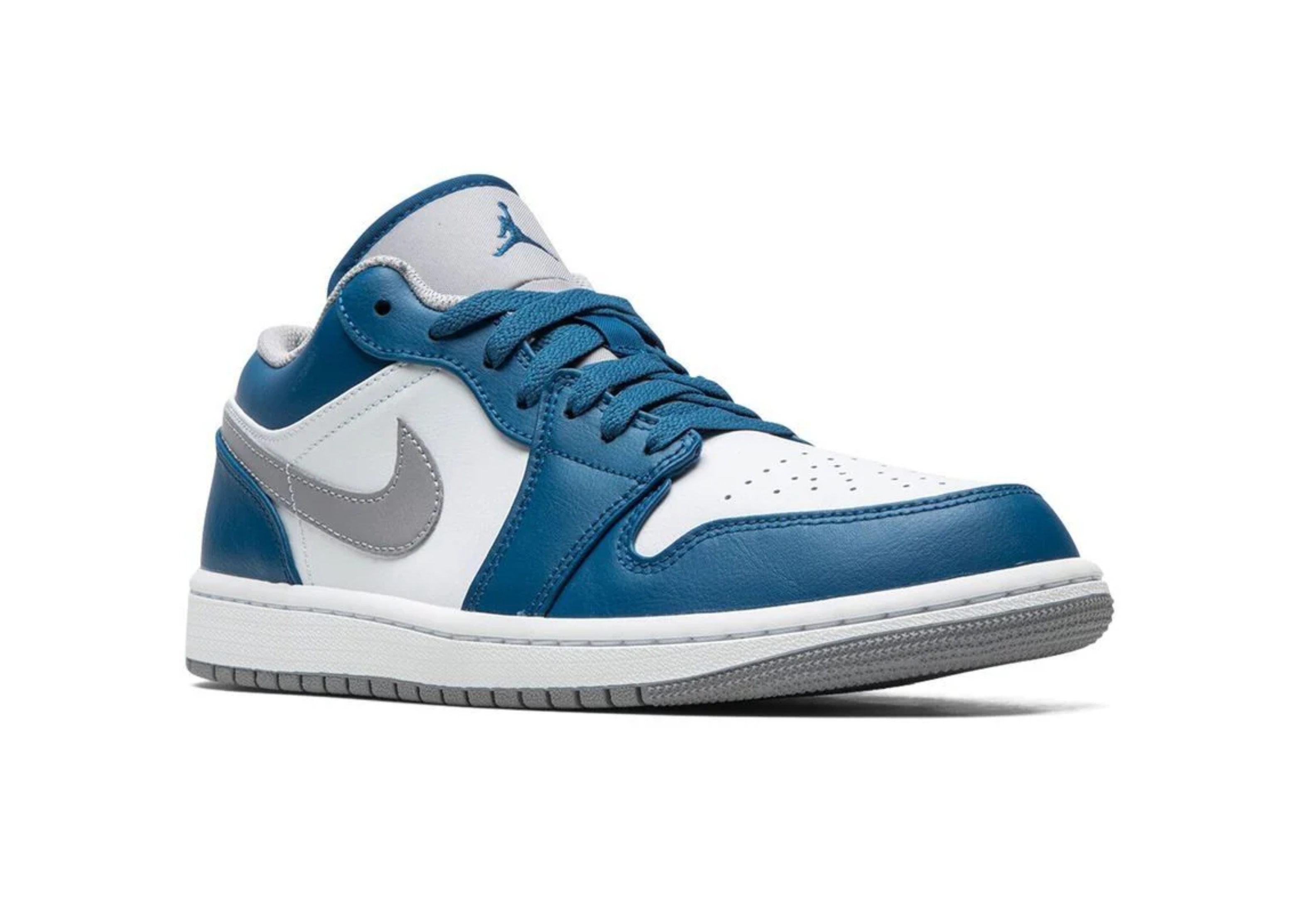 Air Jordan 1 niedriger wahrer Zement