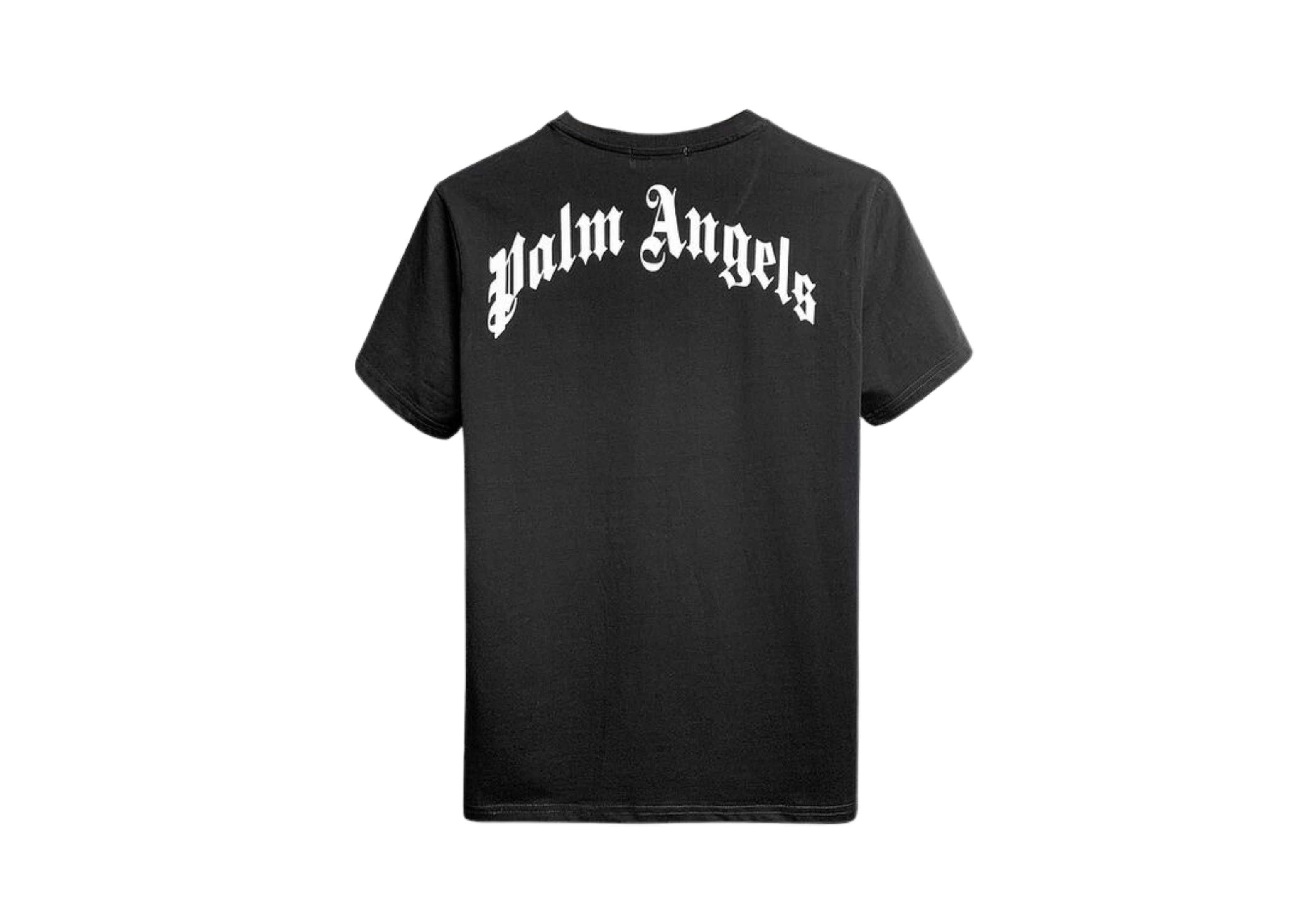 Up to 90 off - Palm Angels Clothing Palm Angels - Printed Logo 'Shark' Black T-Shirt