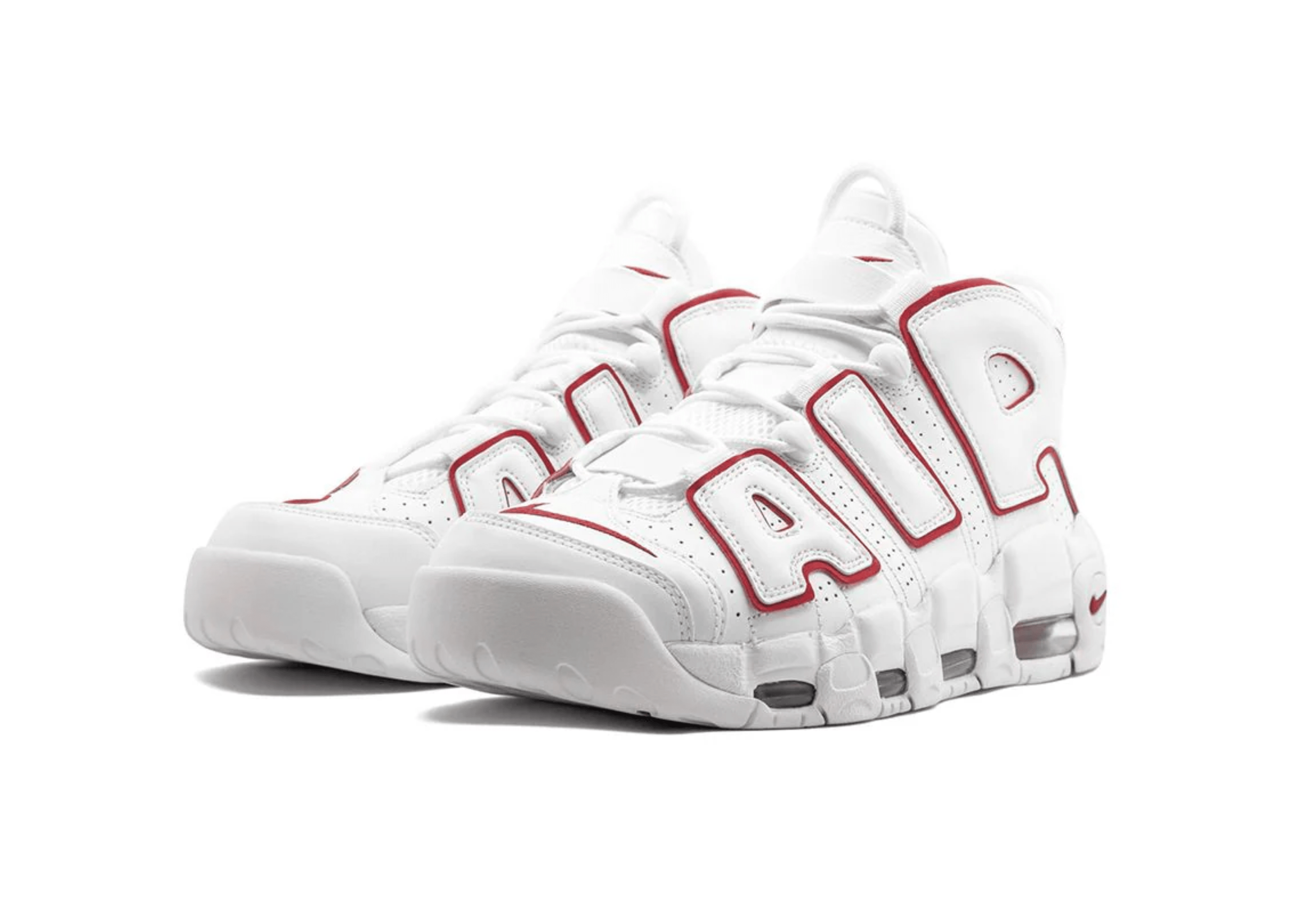 Up to 90 off - Nike Sneakers Nike Air More Uptempo White Varsity Red