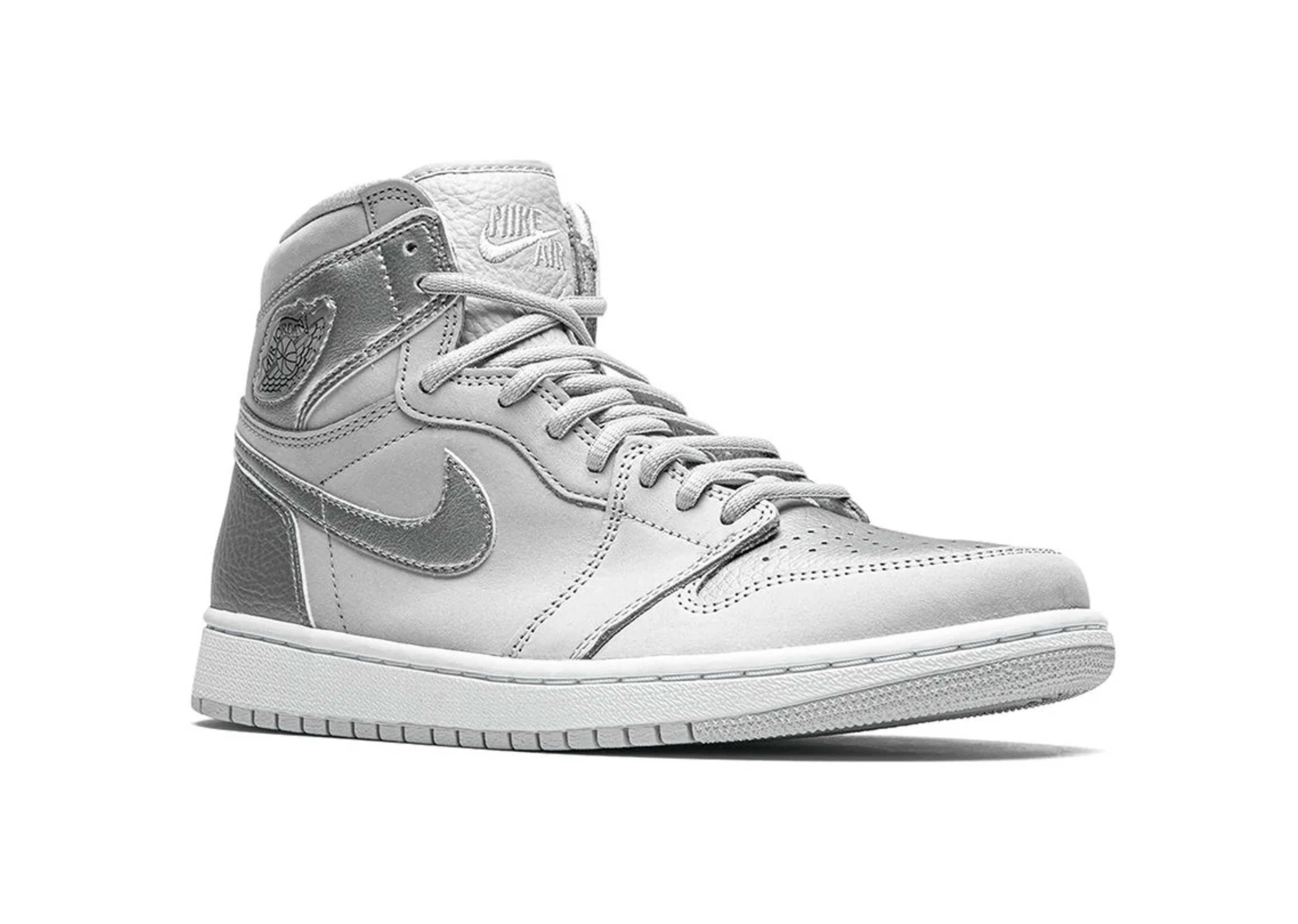 Up to 90 off - Nike Sneakers Jordan 1 High Metallic Silver