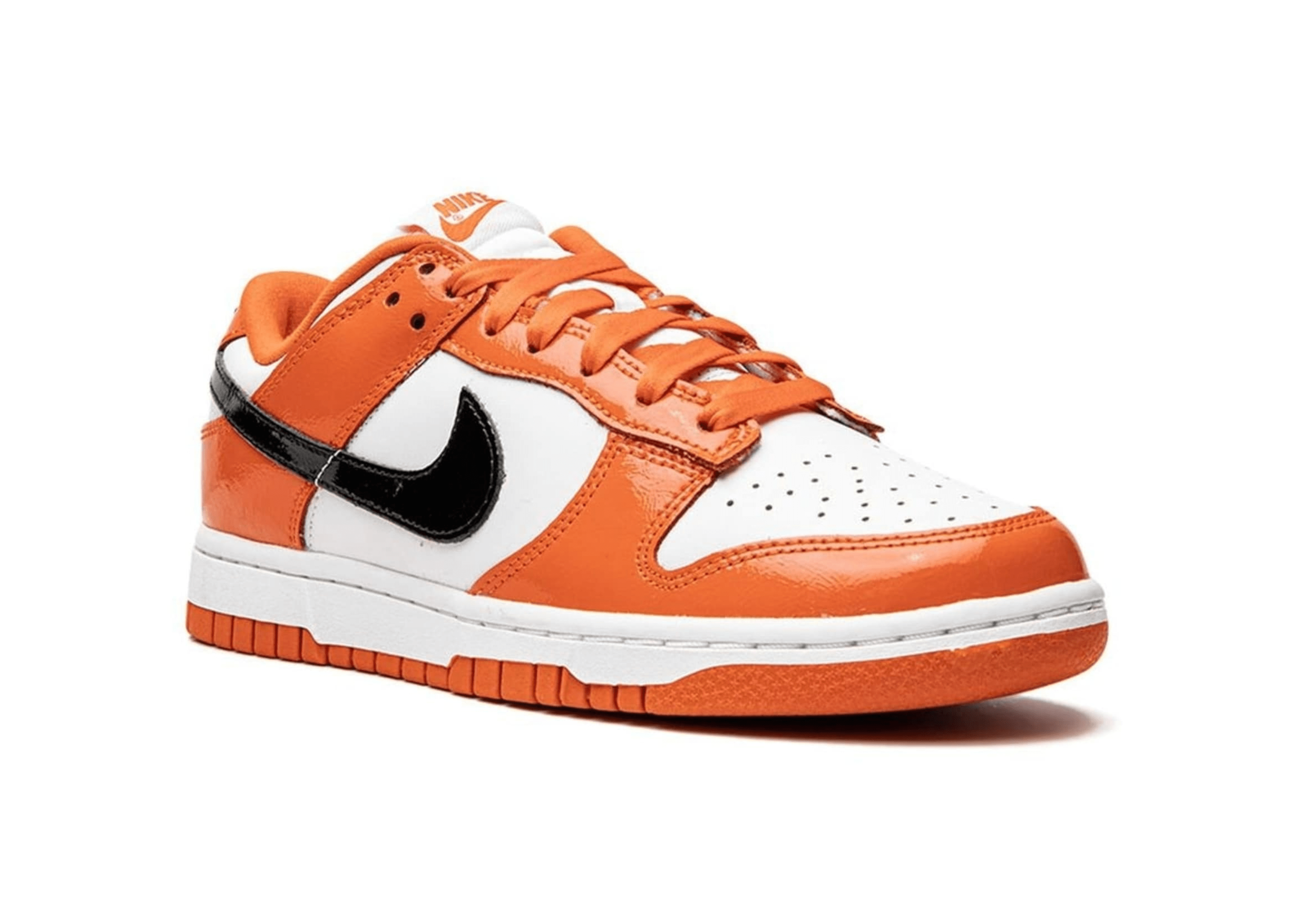 Up to 90 off - Nike Sneakers Nike Dunk Low Orange & Black Patent Leather