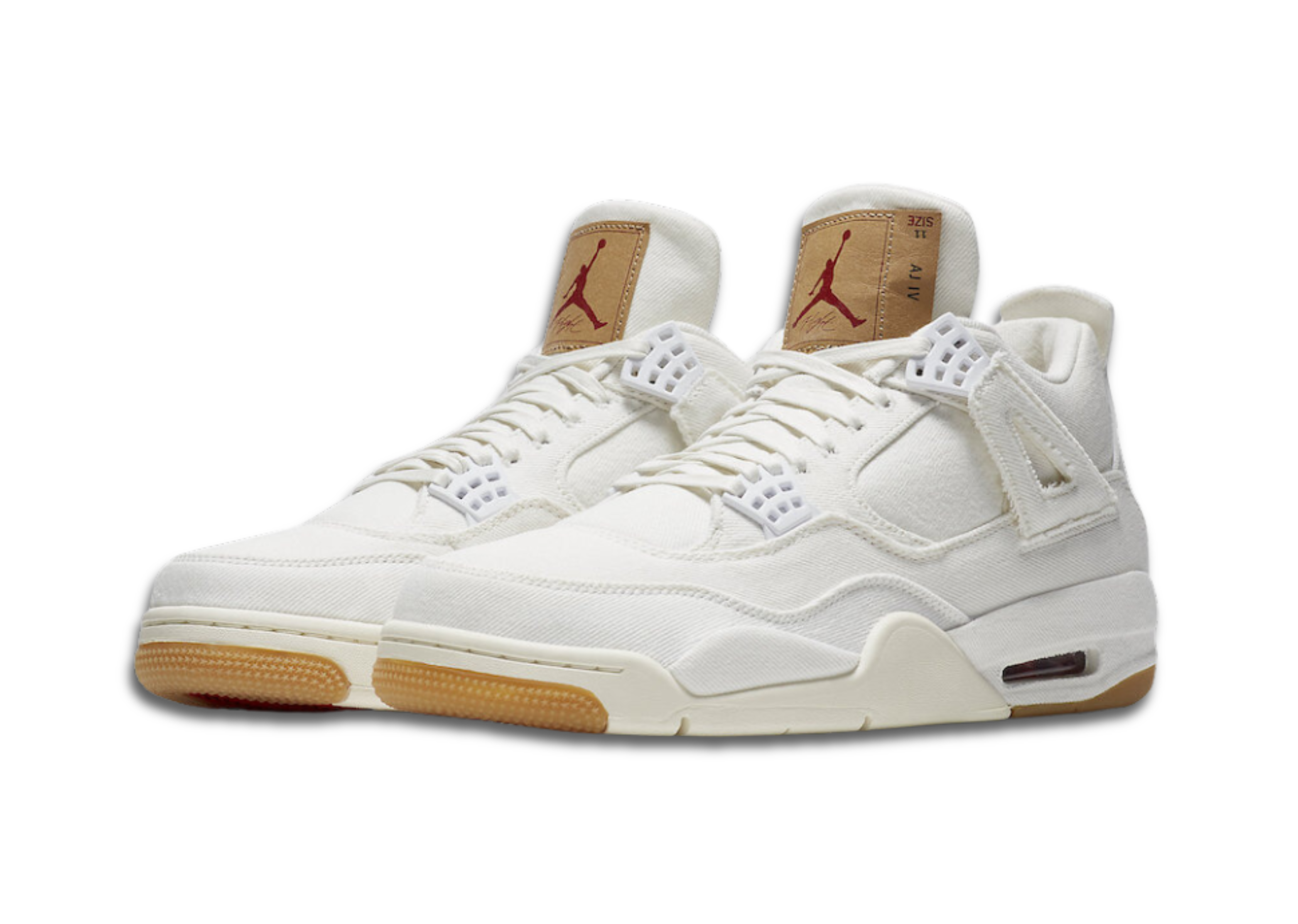 „Air Jordan 4 X Levi“ balta