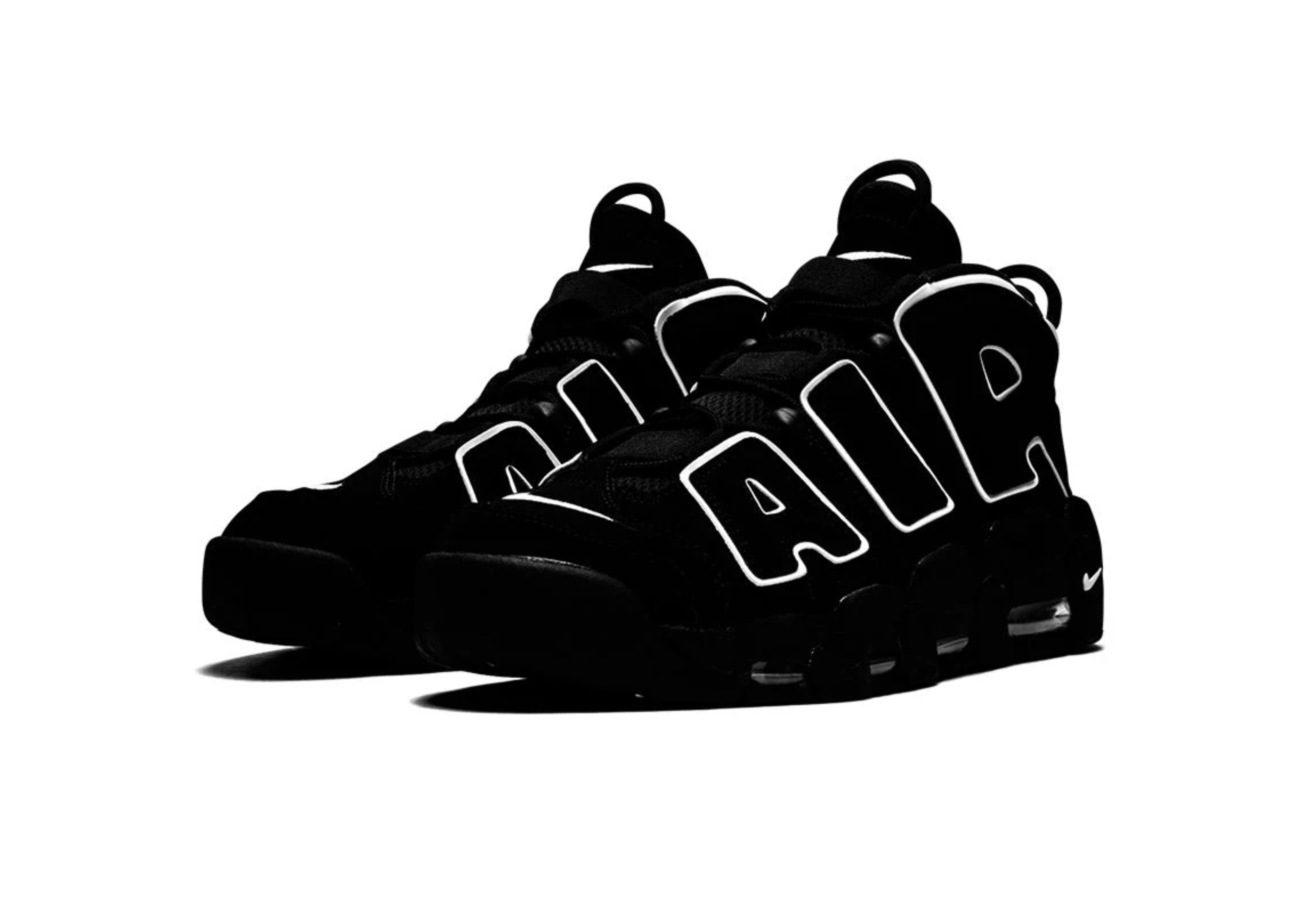 Up to 90 off - Nike Sneakers Nike Air More Uptempo Black White 2016 Release