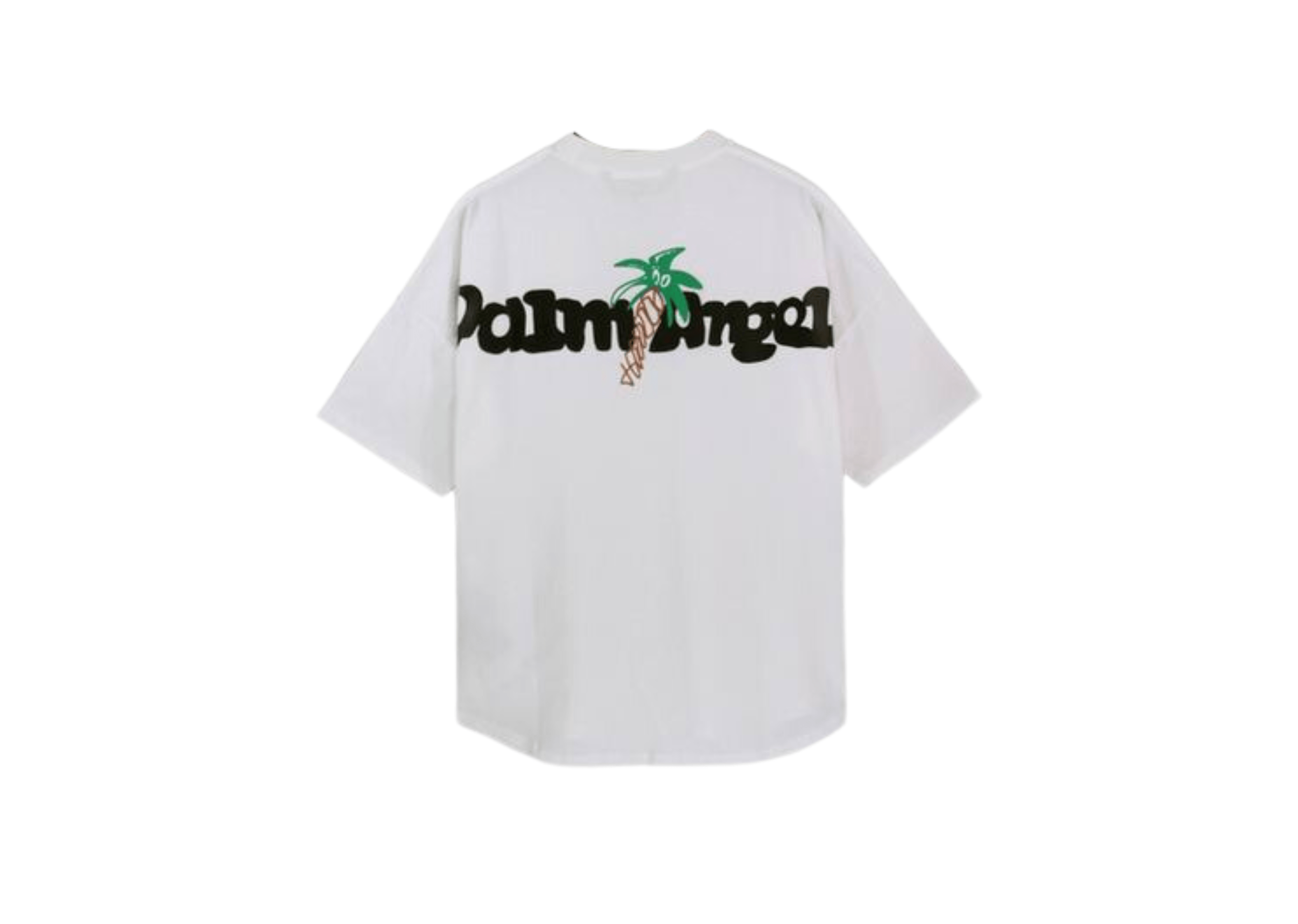 Up to 90 off - Palm Angels Clothing Palm Angels - Printed 'Palm Logo' White T-Shirt