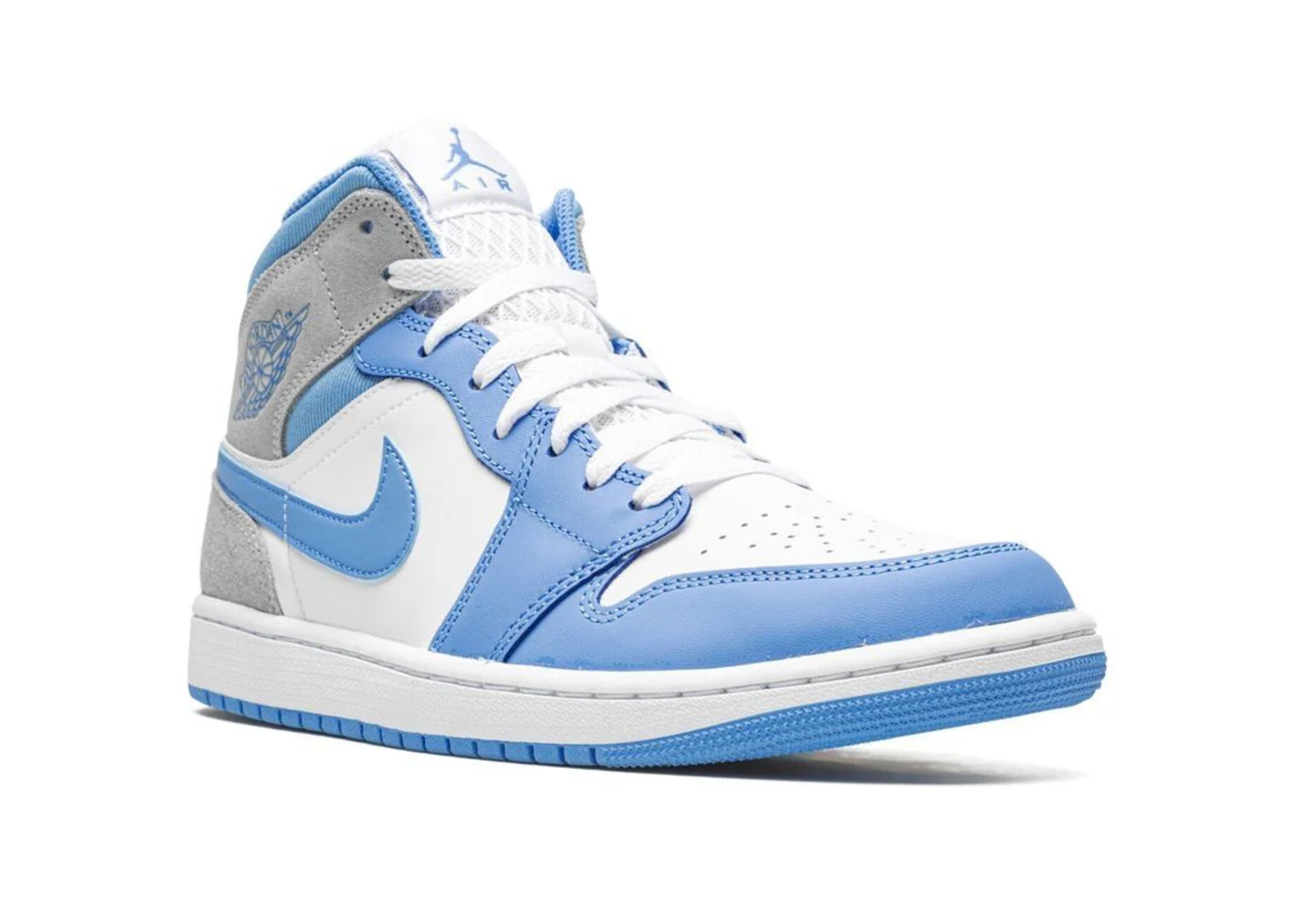 Air Jordan 1 Mid University Blue Gray