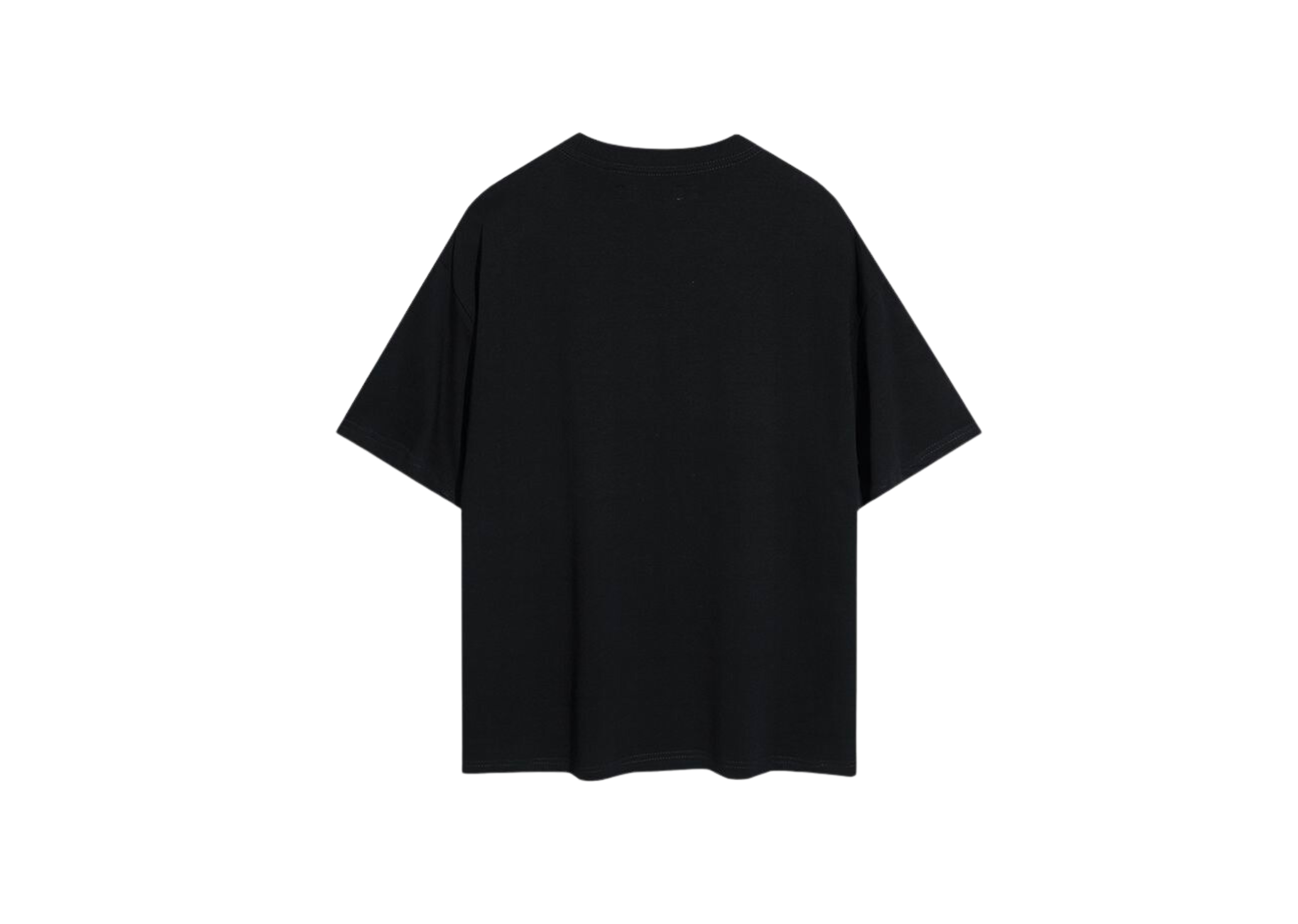 Amiri - Tricou negru cu logo frontal tipărit