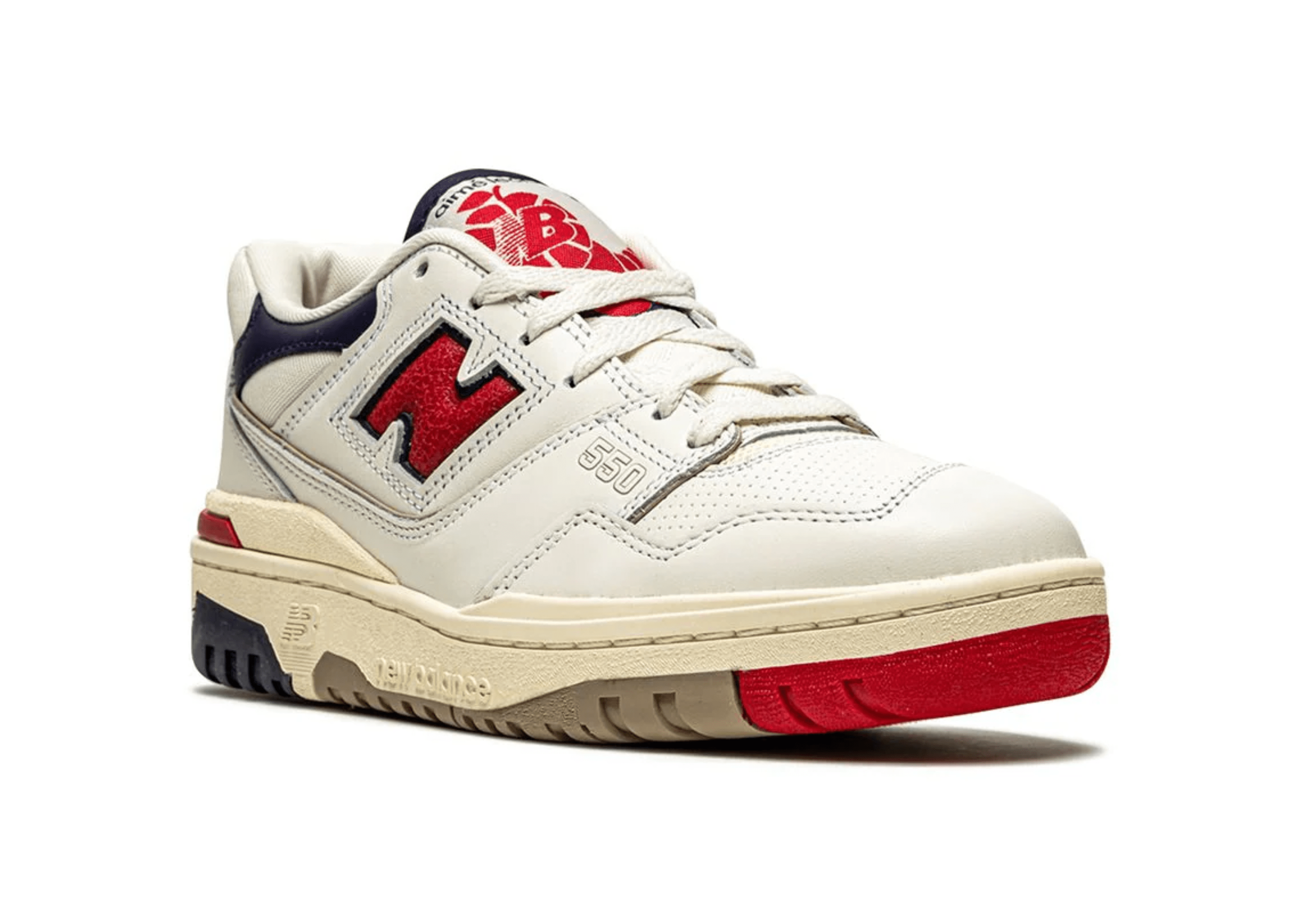 Up to 90 off - New Balance Sneakers New Balance 550 X Aimé Leon Dore White Navy Red