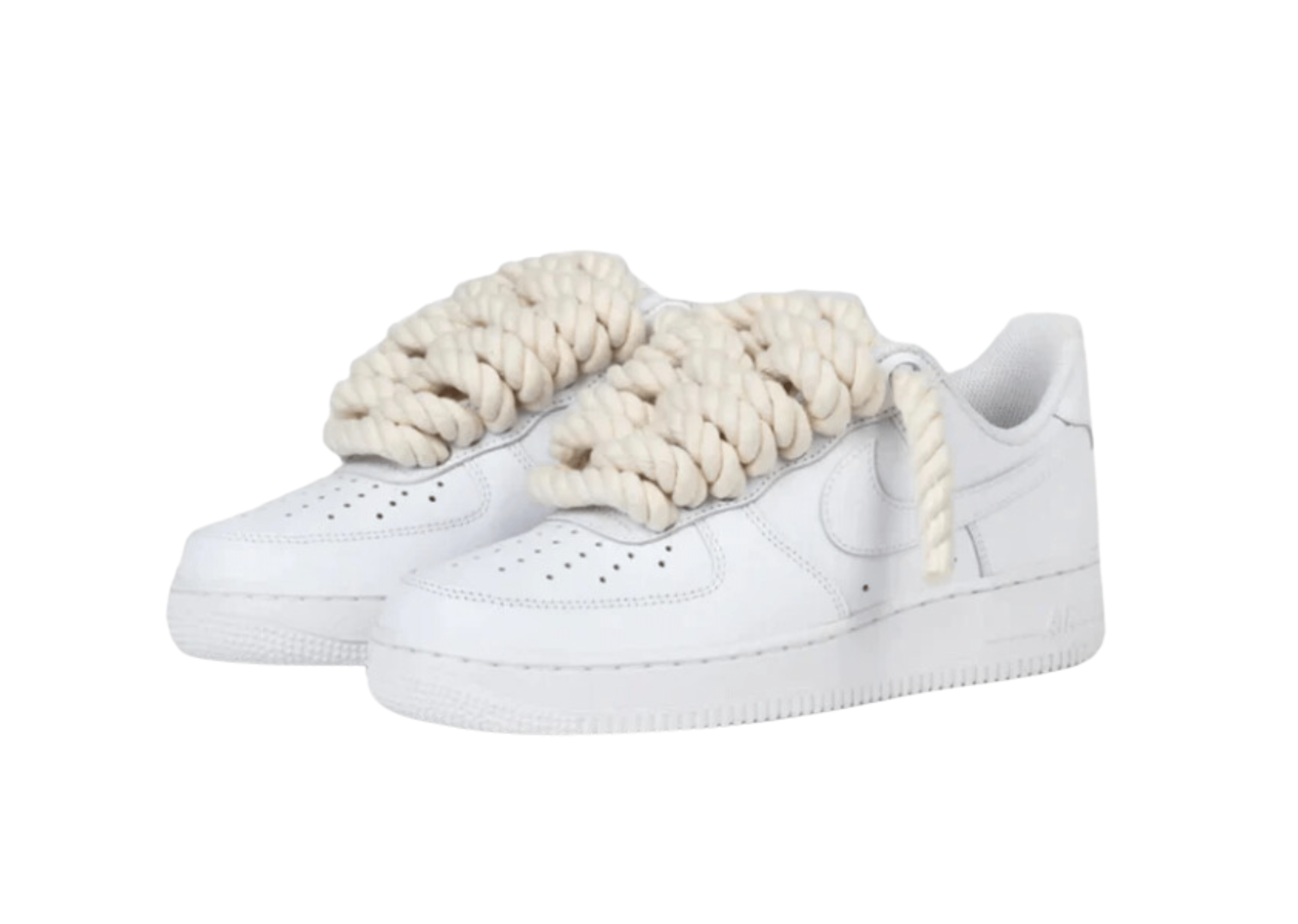 Up to 90 off - Nike Sneakers Nike Air Force 1 Low 07 White Laced Ropes