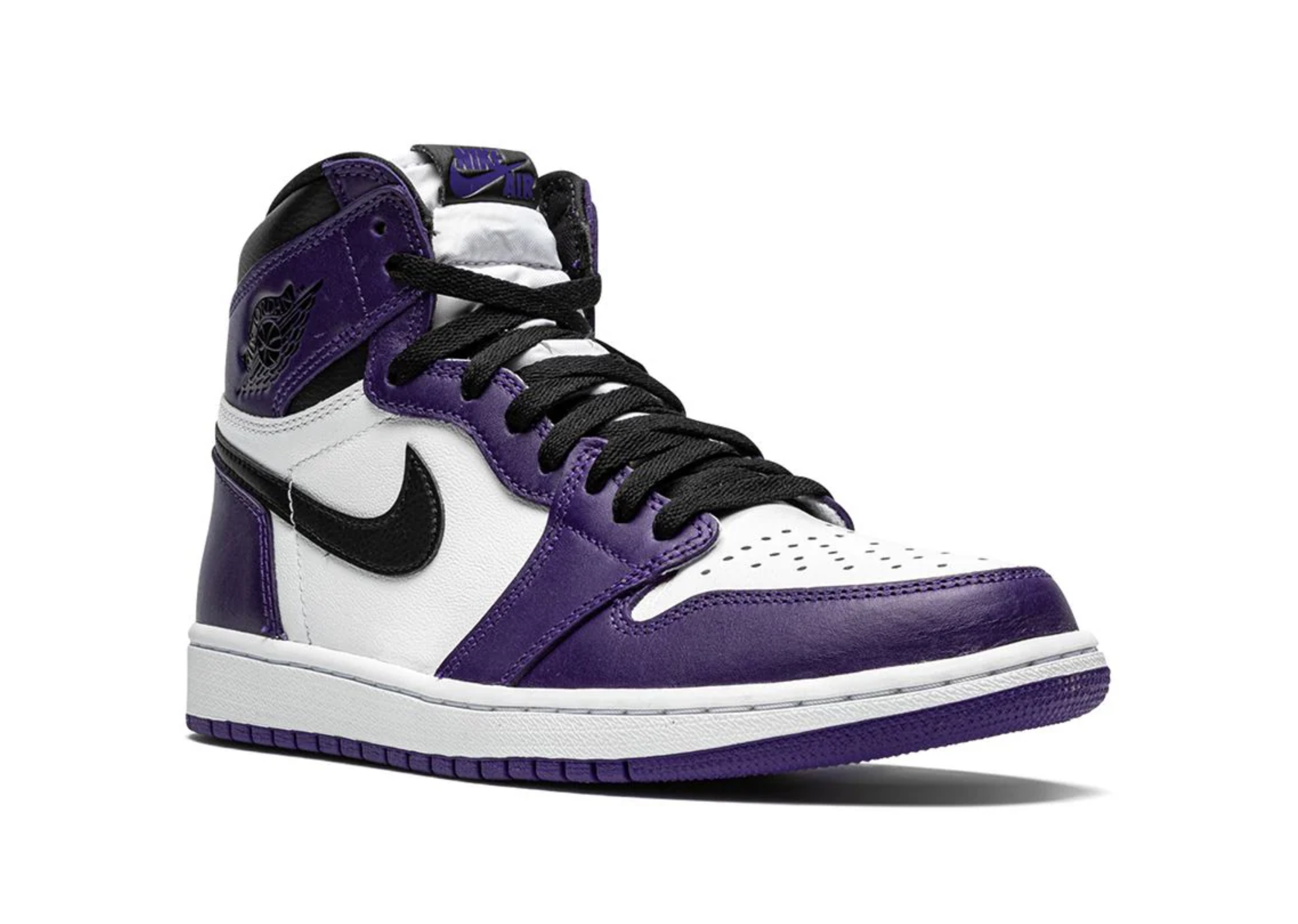 Jordan 1 High Court Purple White