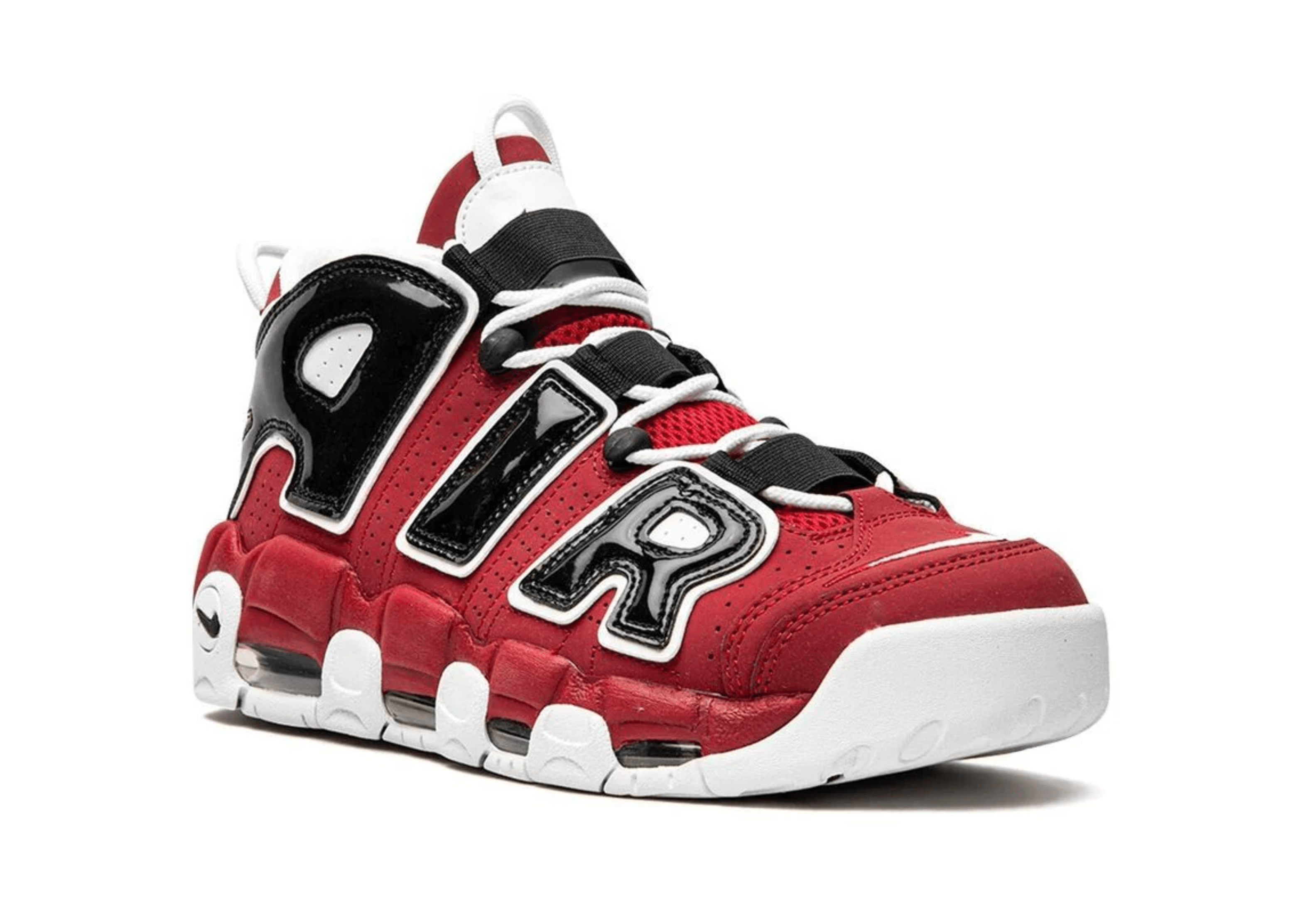 Up to 90 off - Nike Sneakers Nike Air More Uptempo Bulls Black Red