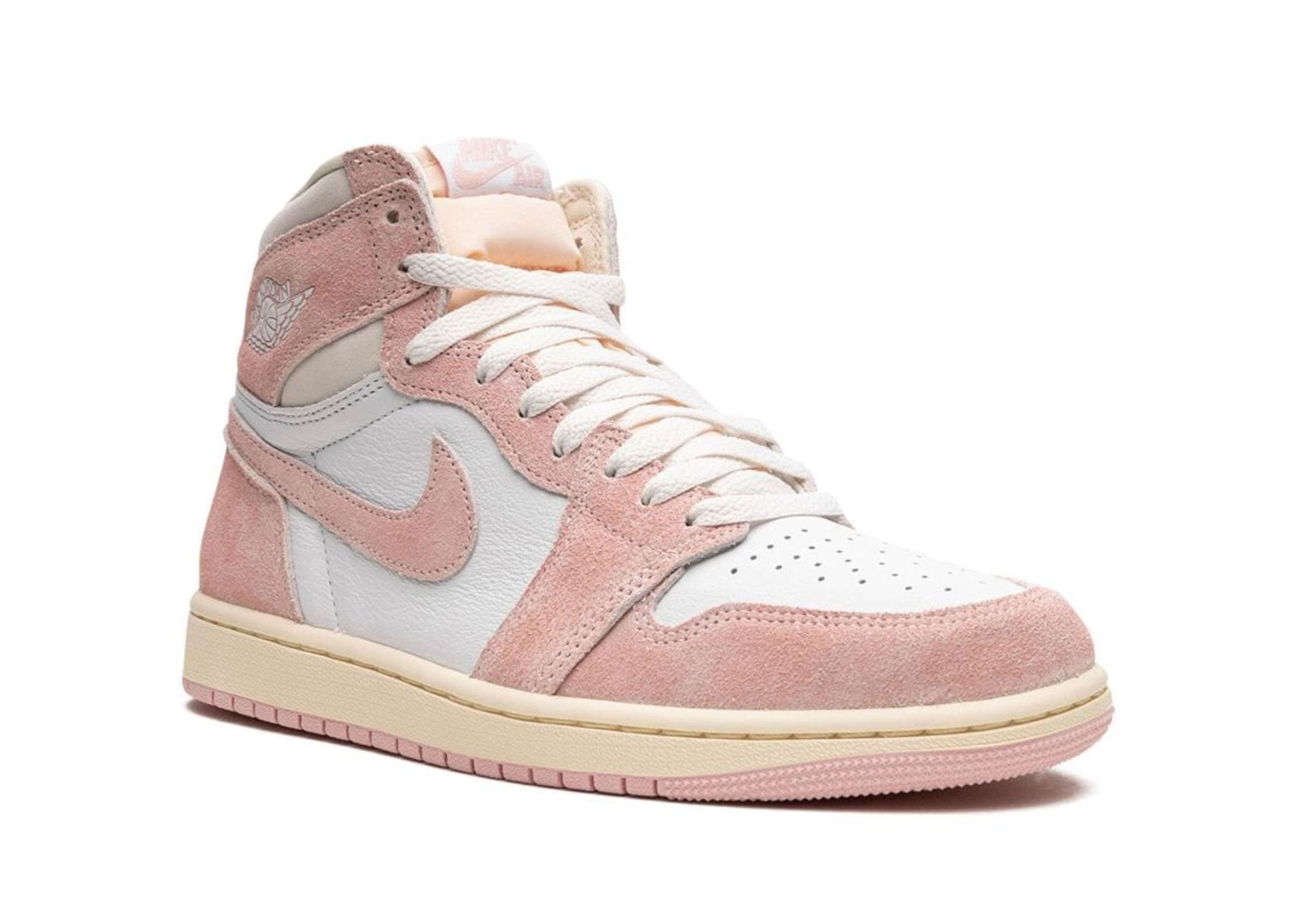 Jordan 1 Pink ad alto lavato