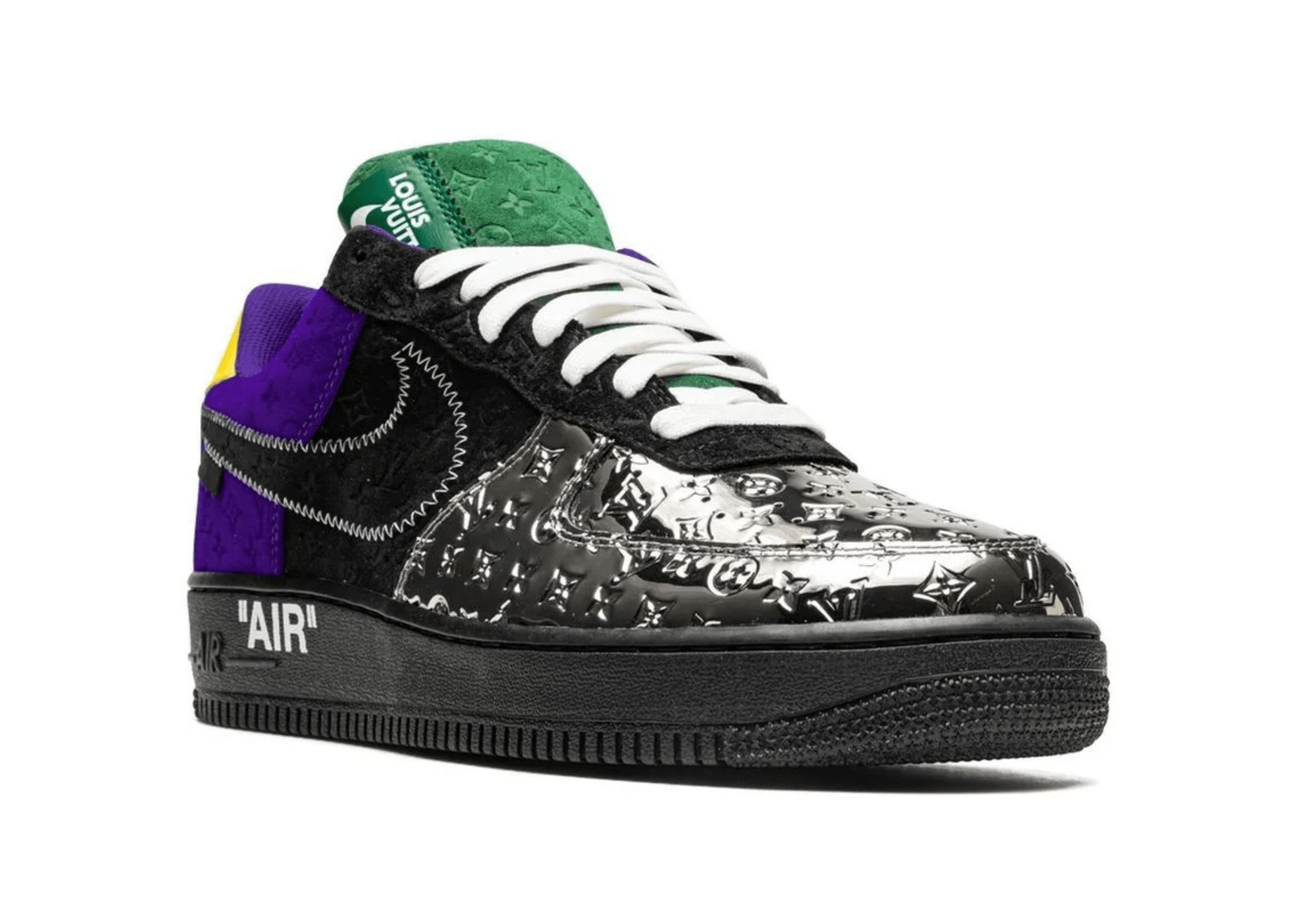 Up to 90 off - Nike Sneakers Nike Air Force 1 X Louis Vuitton Purple Dusk Metallic Silver