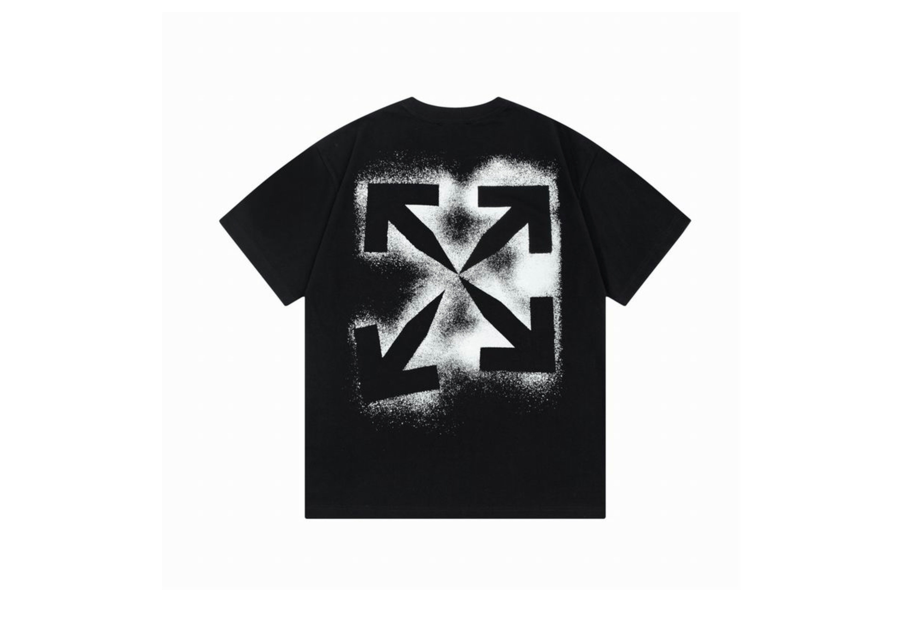 Up to 90 off - Off-White Clothing Off-White - Printed Black And White T-Shirt