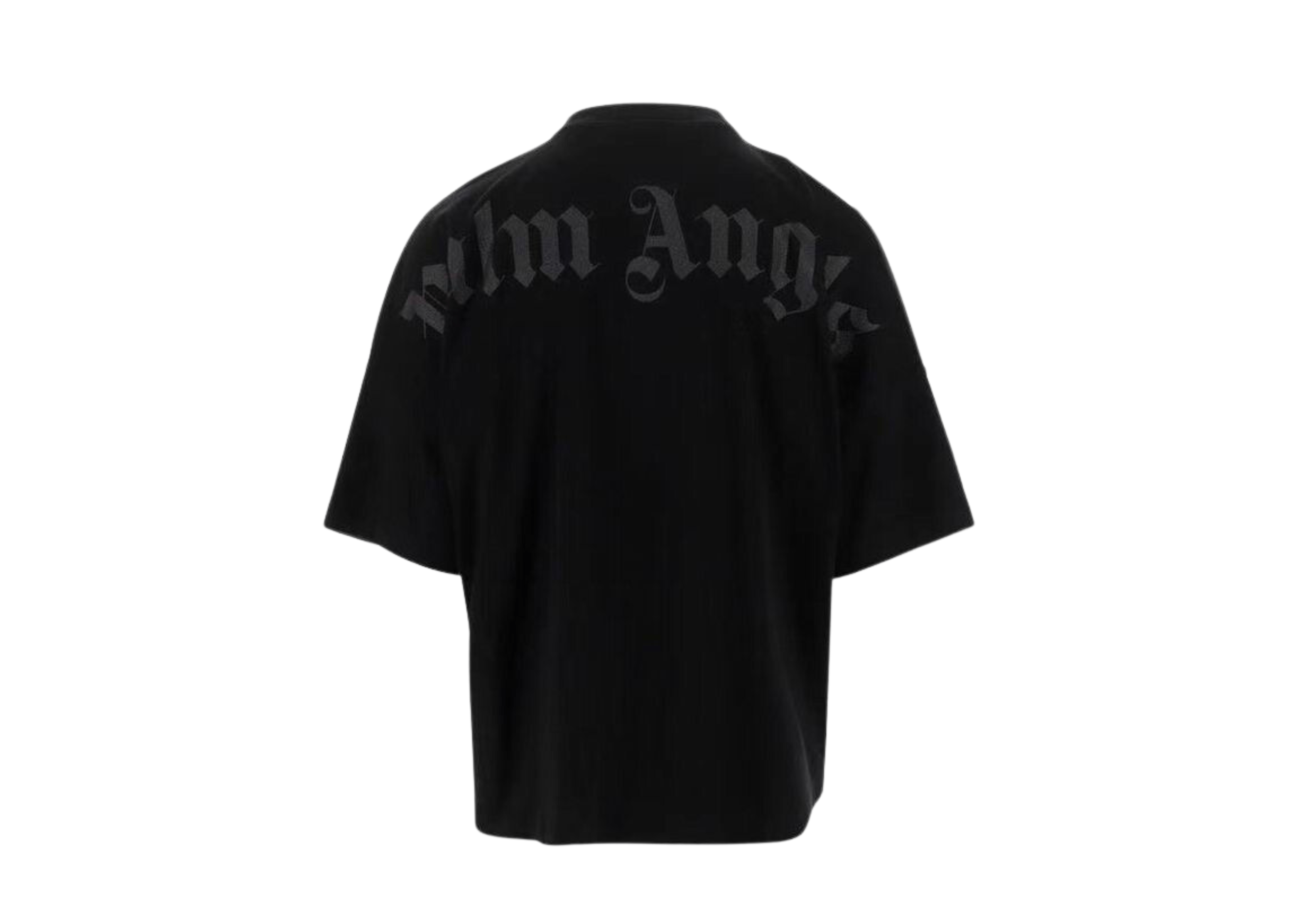 Up to 90 off - Palm Angels Clothing Palm Angels - Oversized All Black T-Shirt