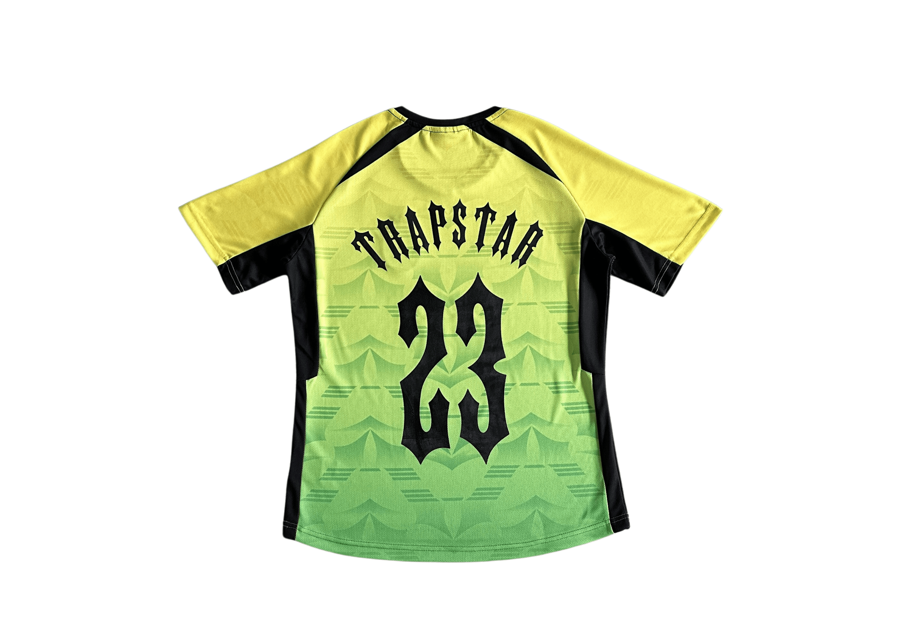 Up to 90 off - Trapstar Clothing TRAPSTAR - FOOTBALL GREEN/YELLOW BLACK T-SHIRT