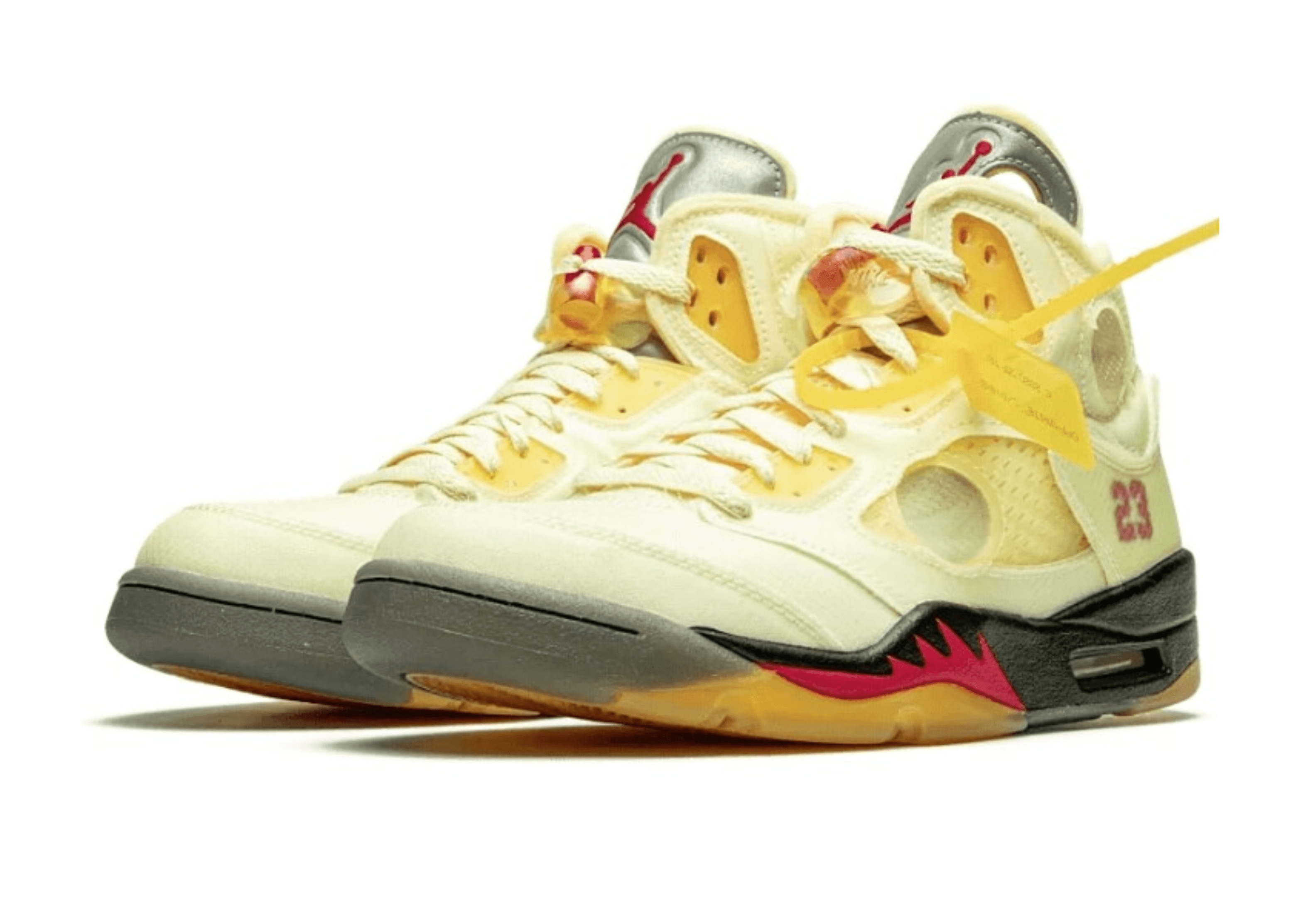 Up to 90 off - Off-White Sneakers Jordan 5 X Off-White Sail