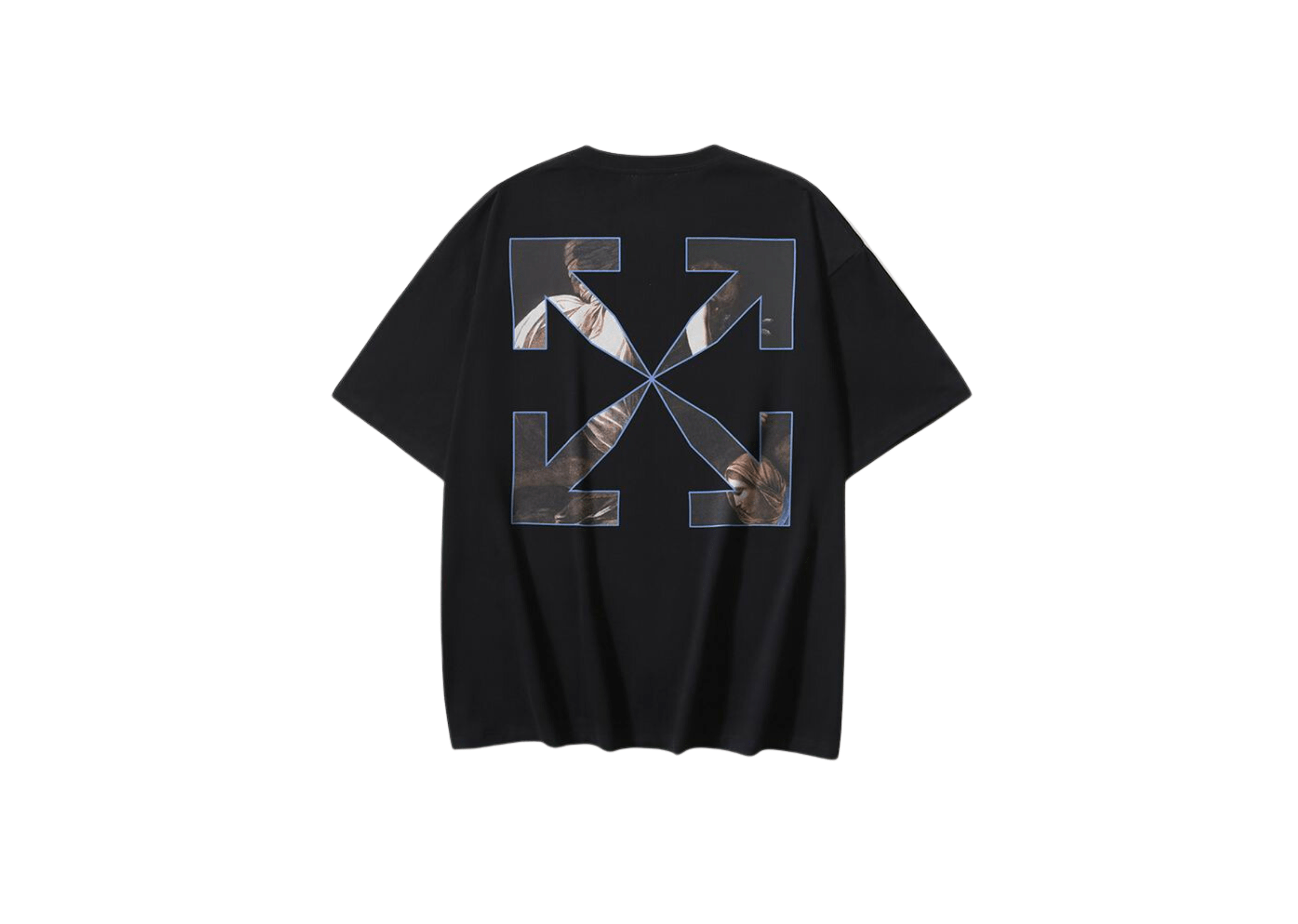 Up to 90 off - Off-White Clothing OFF-WHITE - PRINTED LOGO BLACK T-SHIRT