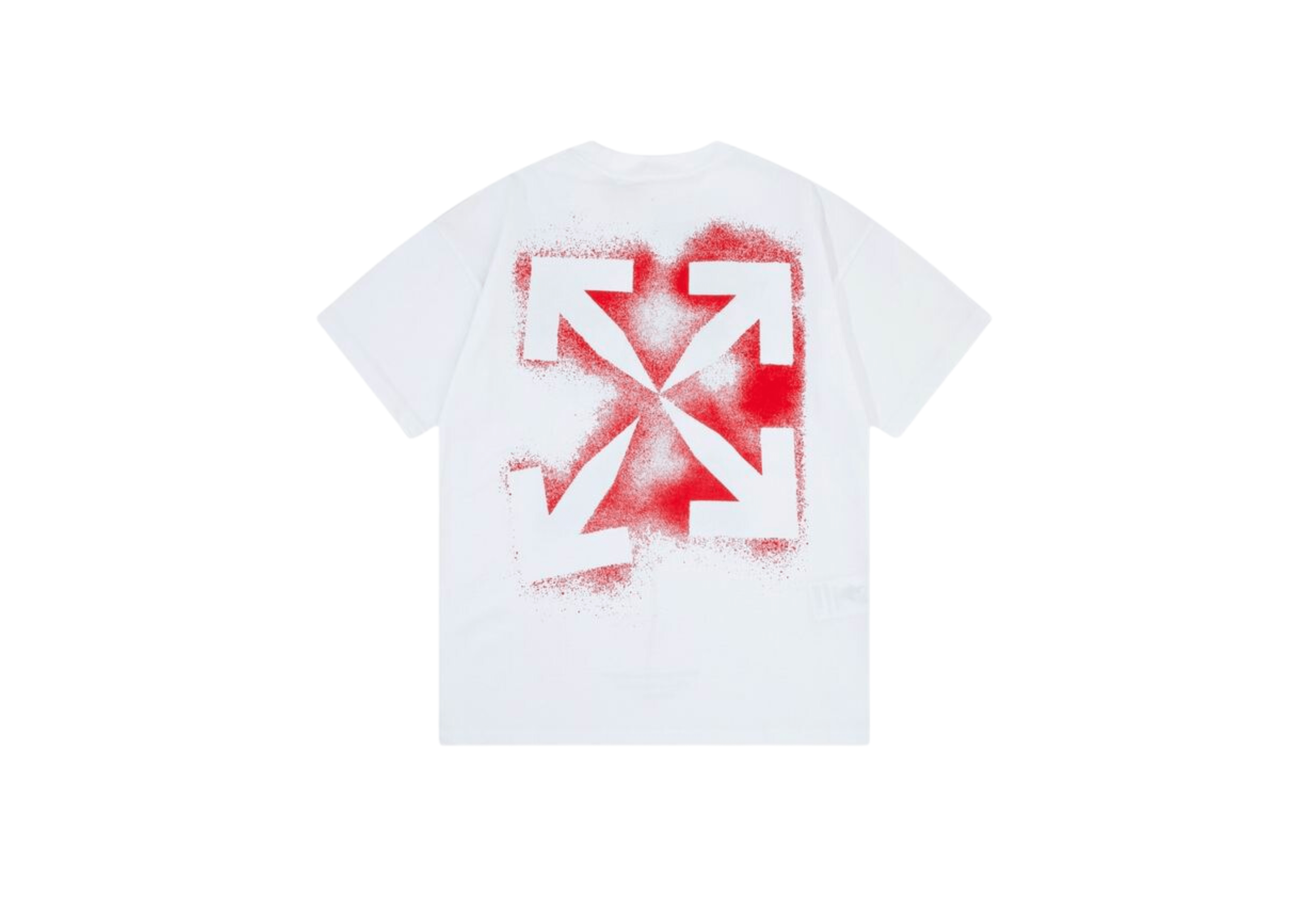 Up to 90 off - Off-White Clothing Off-White - Printed White Red T-Shirt