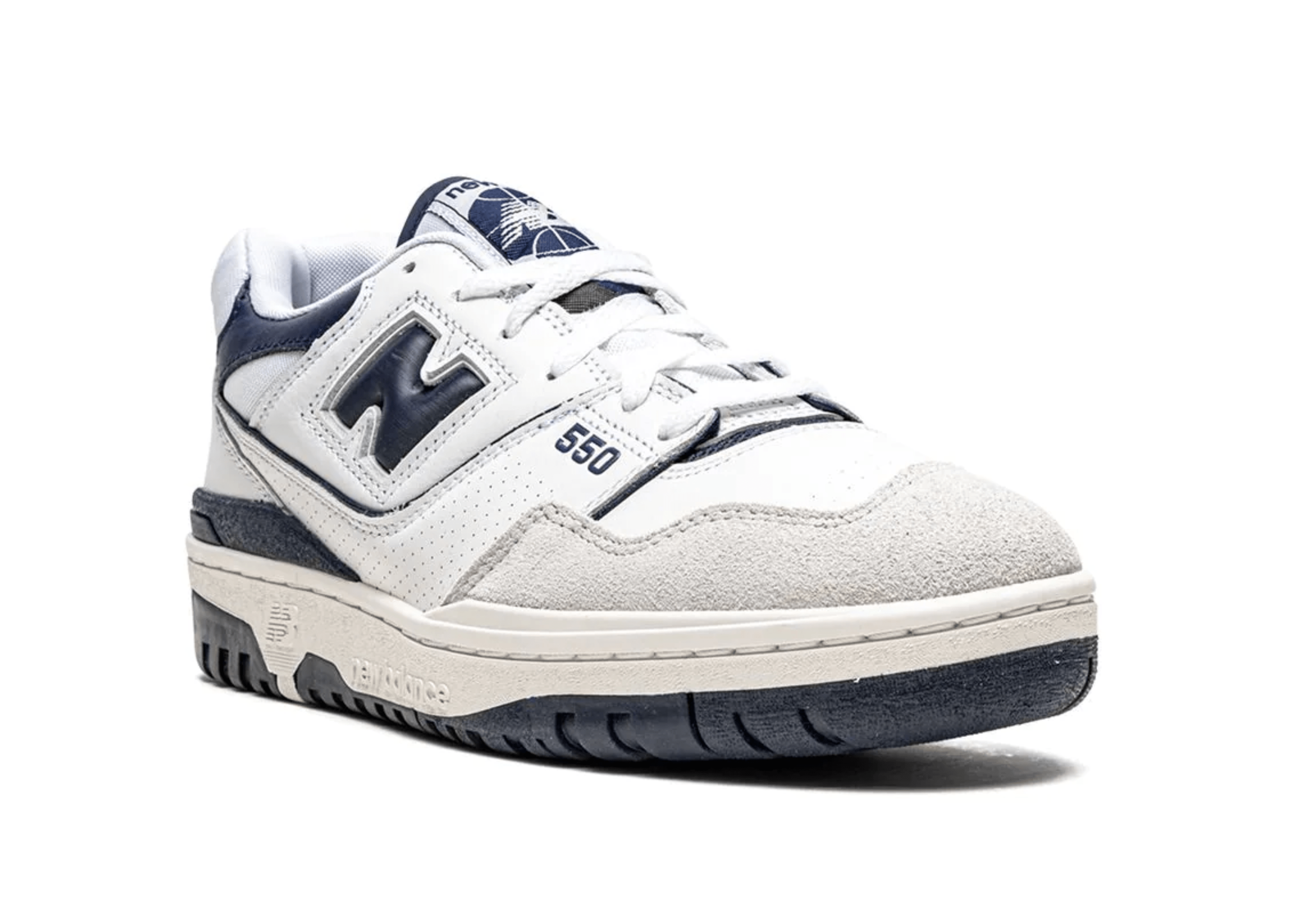 Up to 90 off - New Balance Sneakers New Balance 550 White Navy Blue