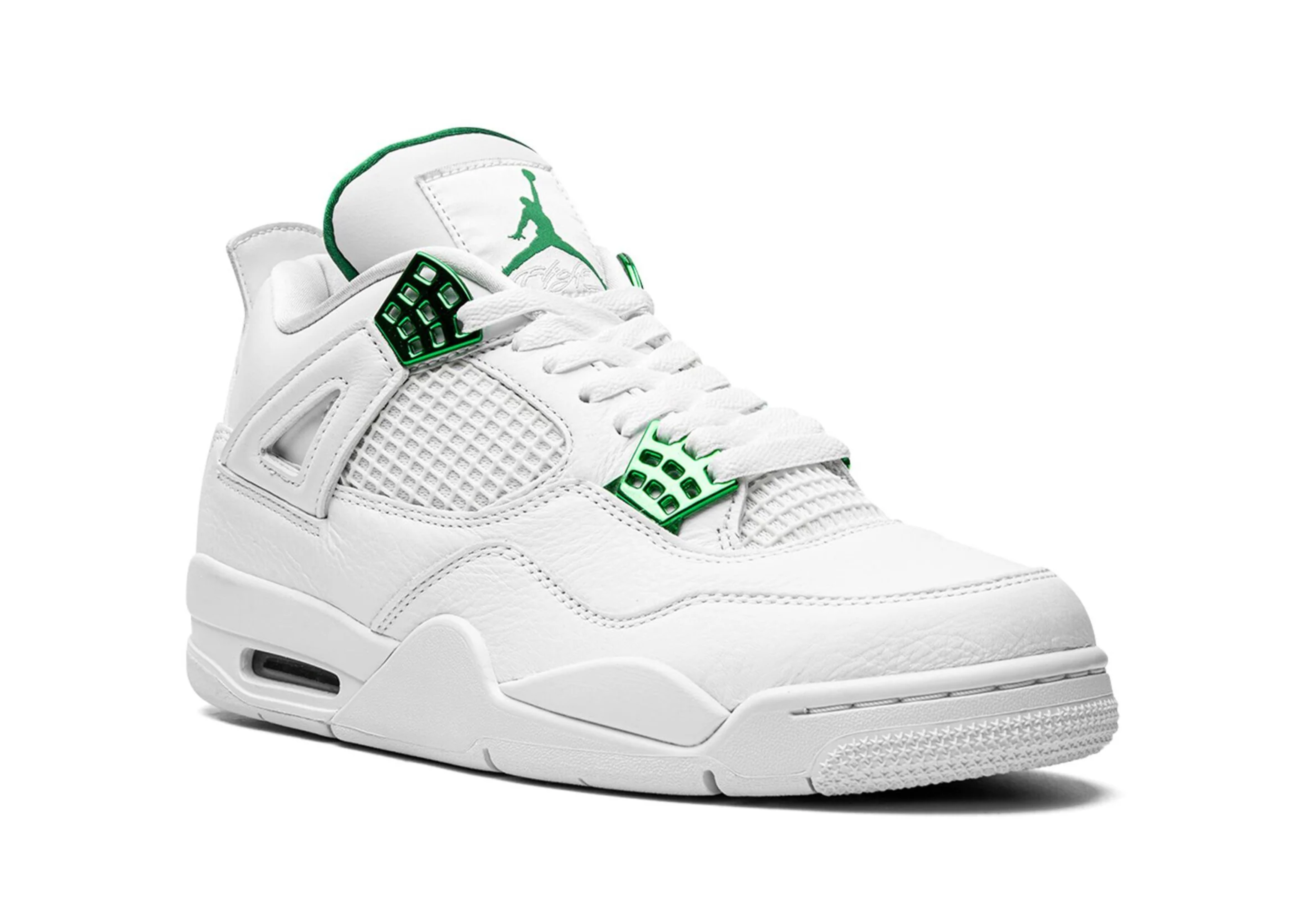 Air Jordan 4 Metallisk grønt