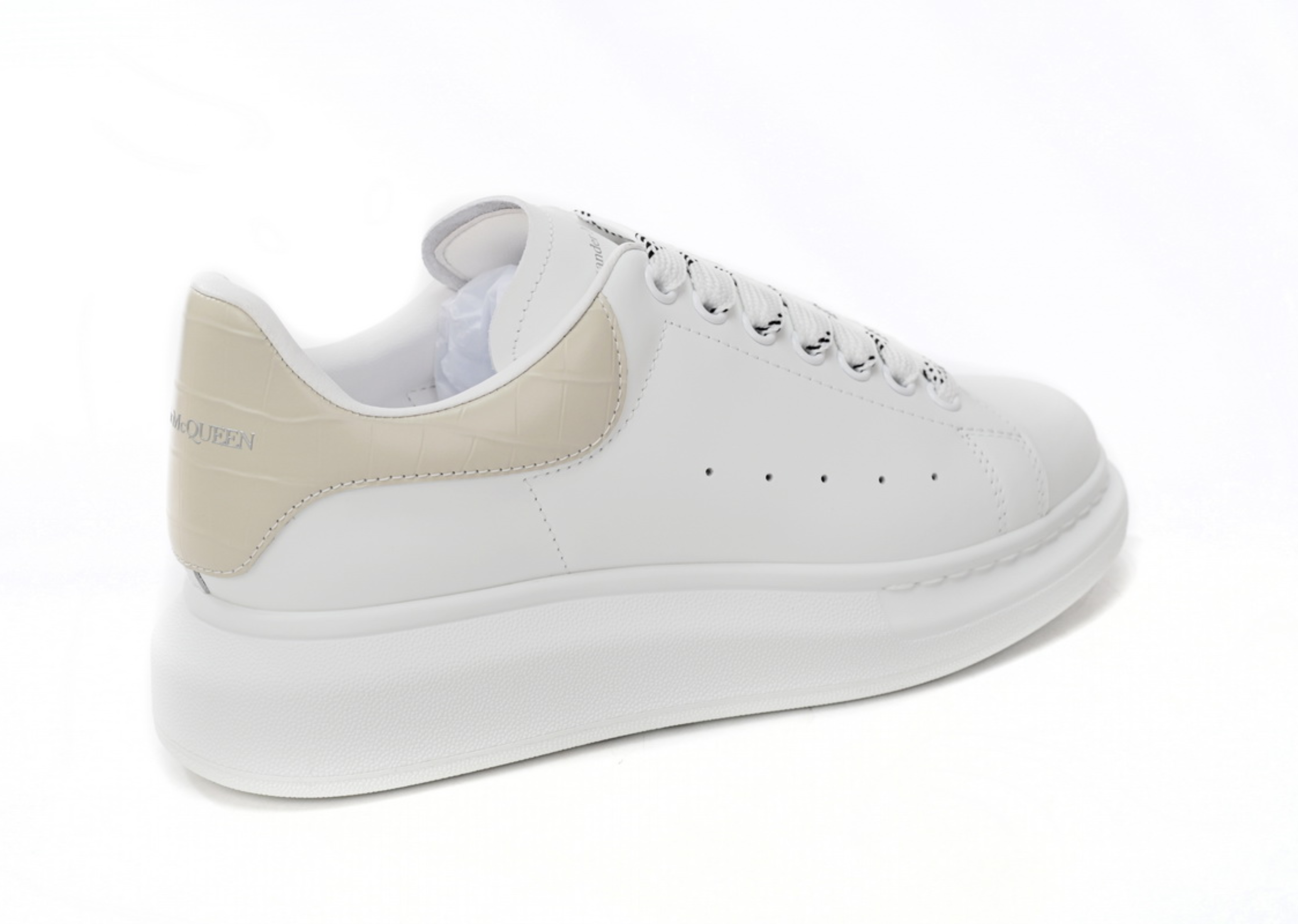 Alexander McQueen överdimensionerade sneaker stenmönster